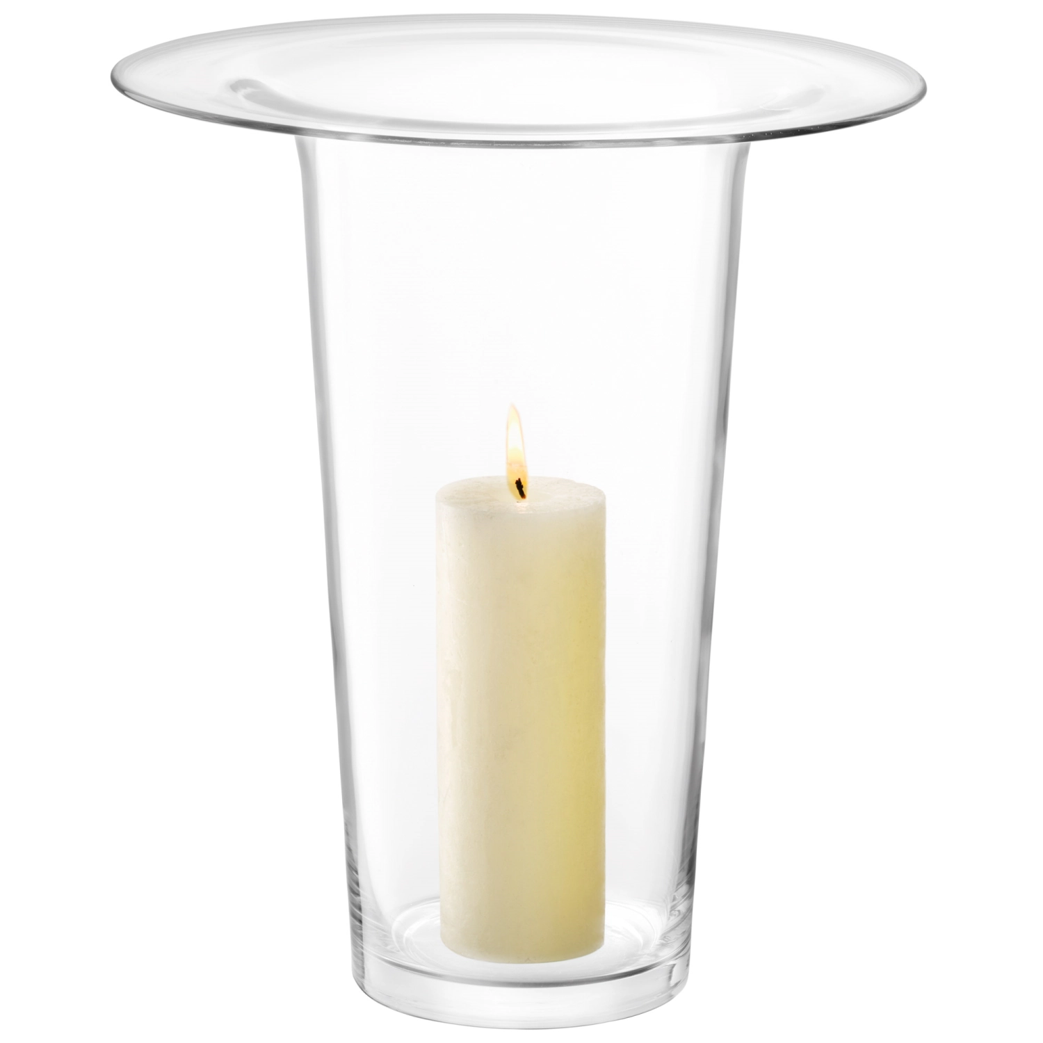 Victoria vase/lanterne H45cm transparent