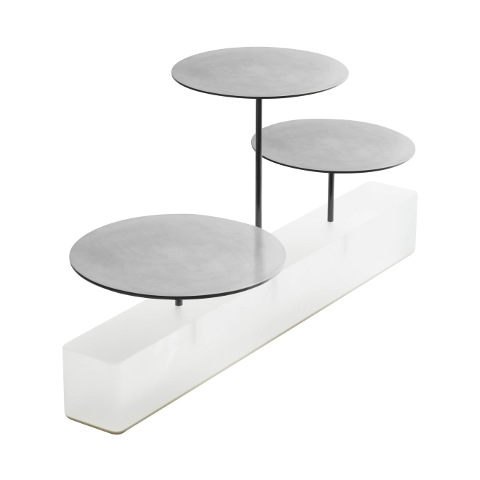 Ice dloc de service avec 3 plateaux