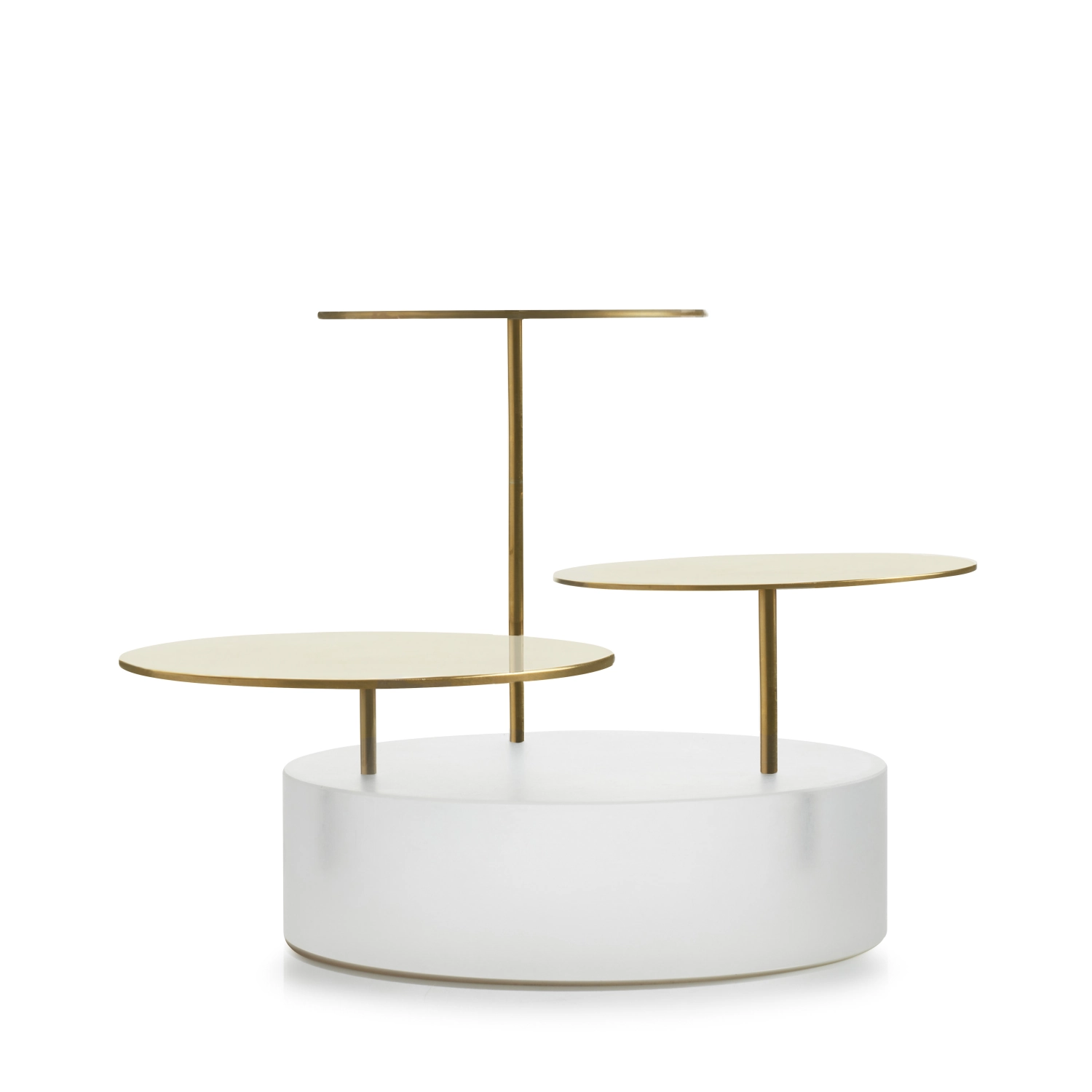 Ice bloc de service avec 3 plateaux