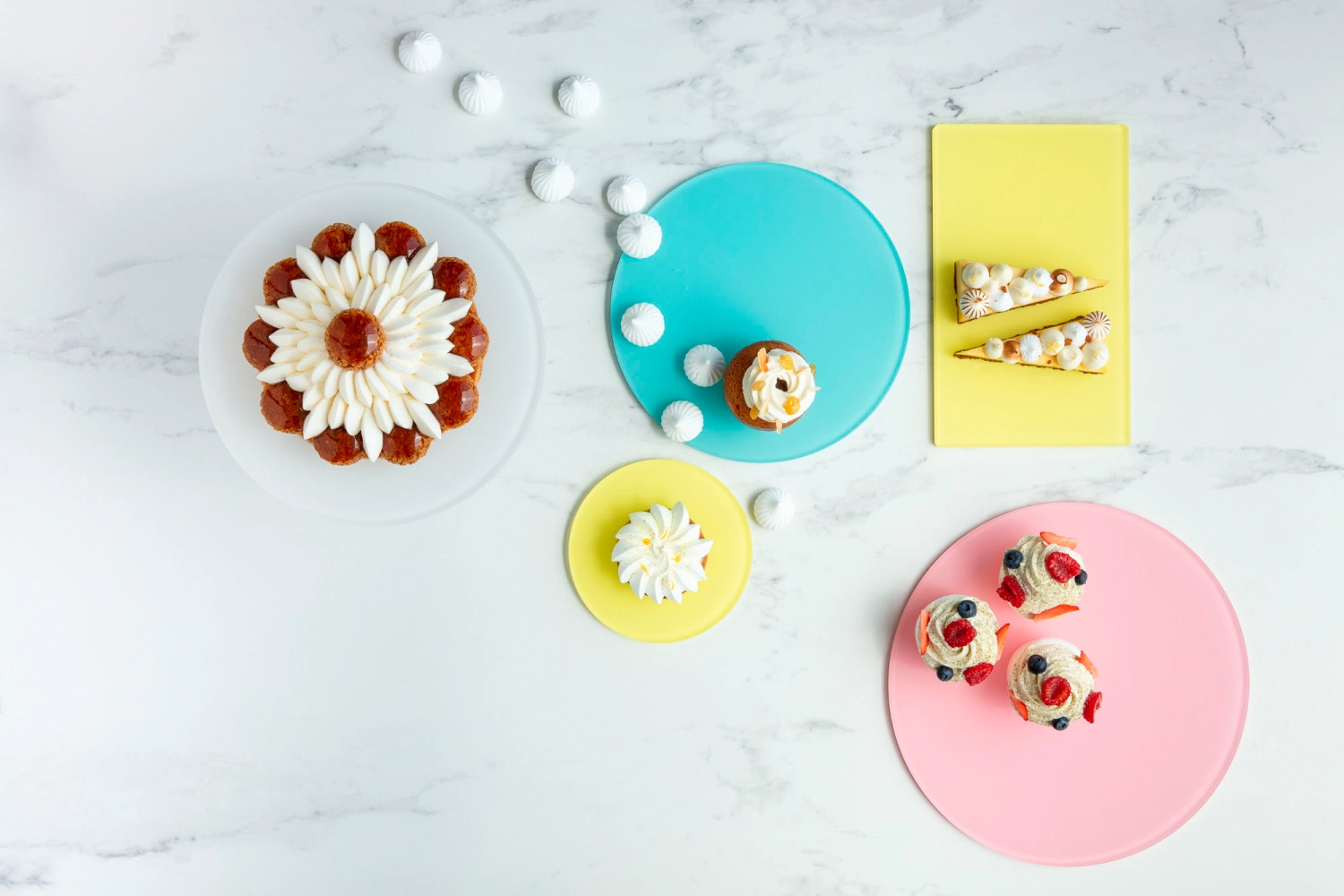 Ice bloc de service avec 3 plateaux