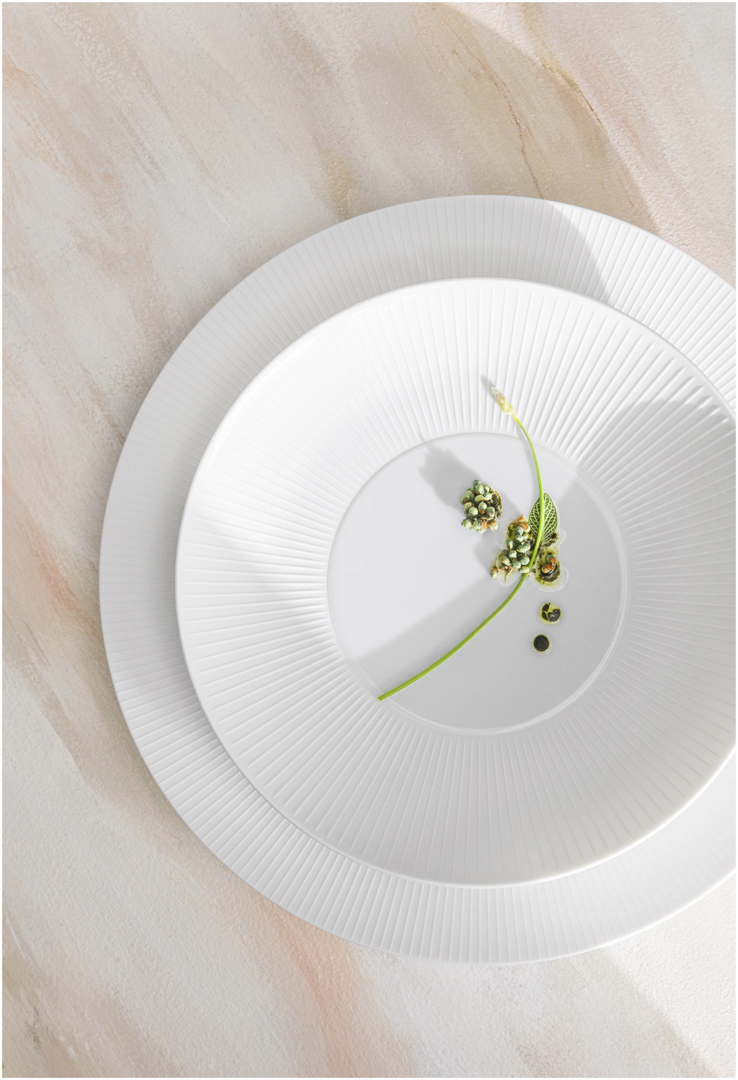 Bolero assiette Mise en bouche