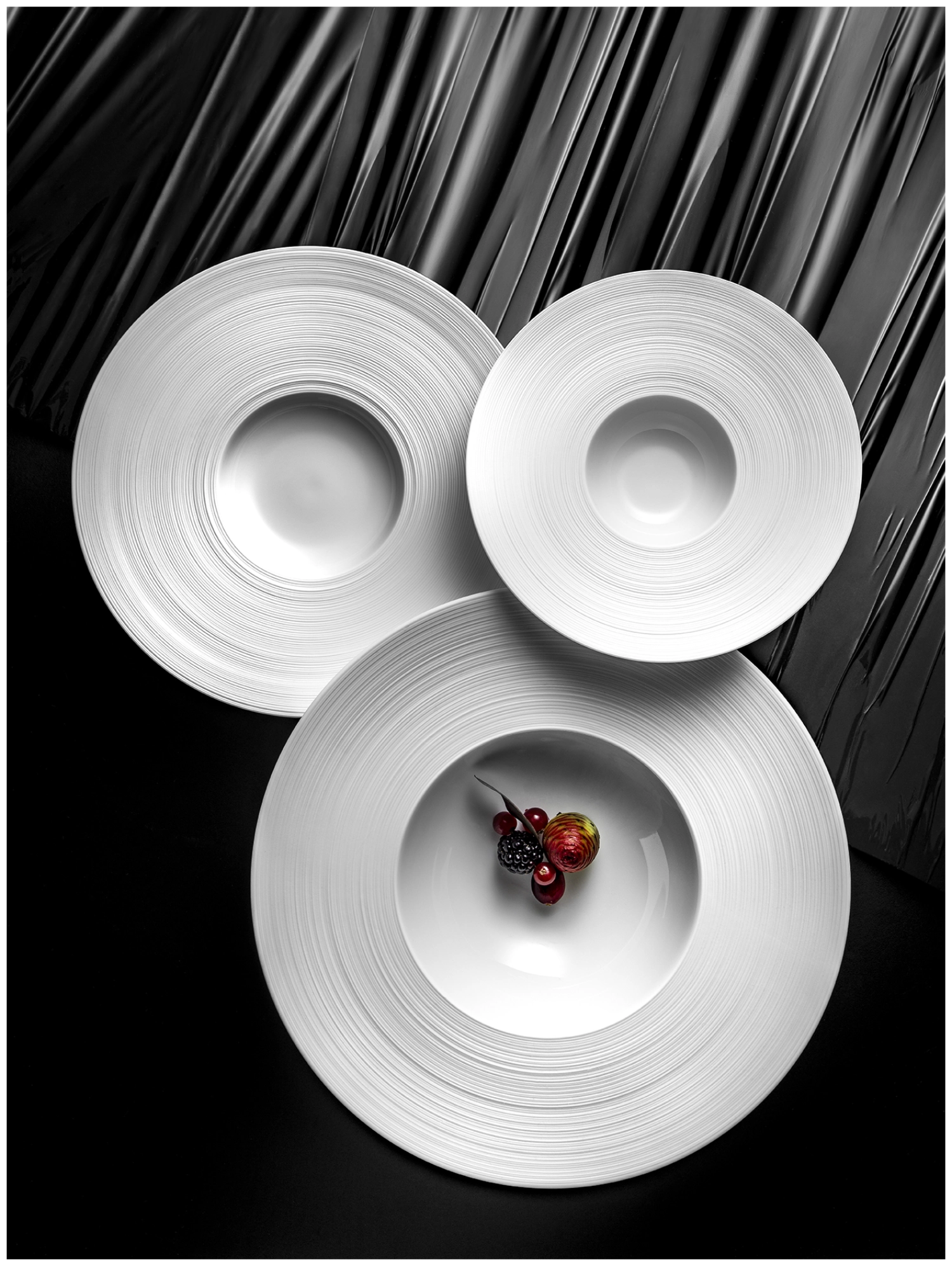 Hemisphere assiette plate