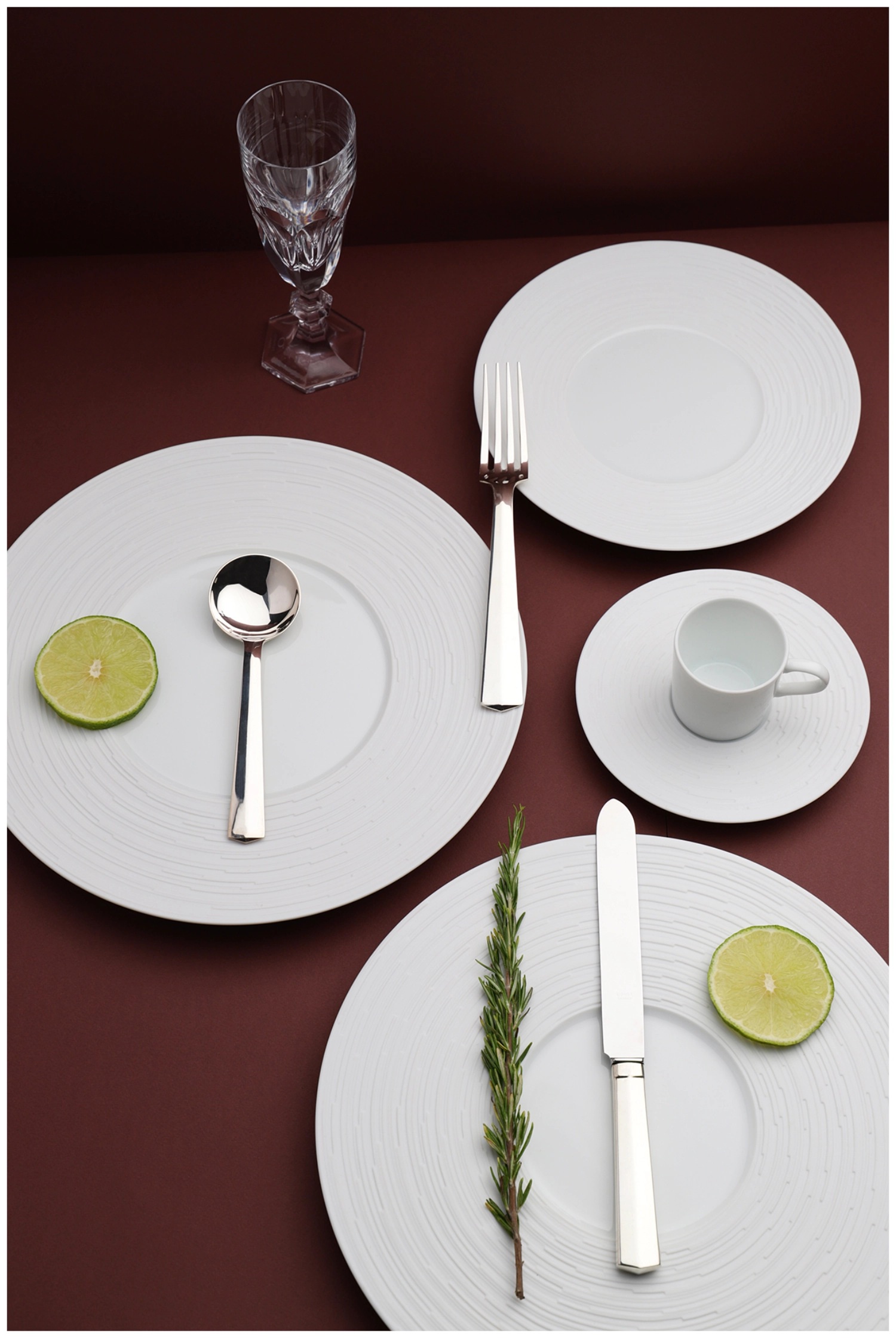 assiette labyrinthe plate