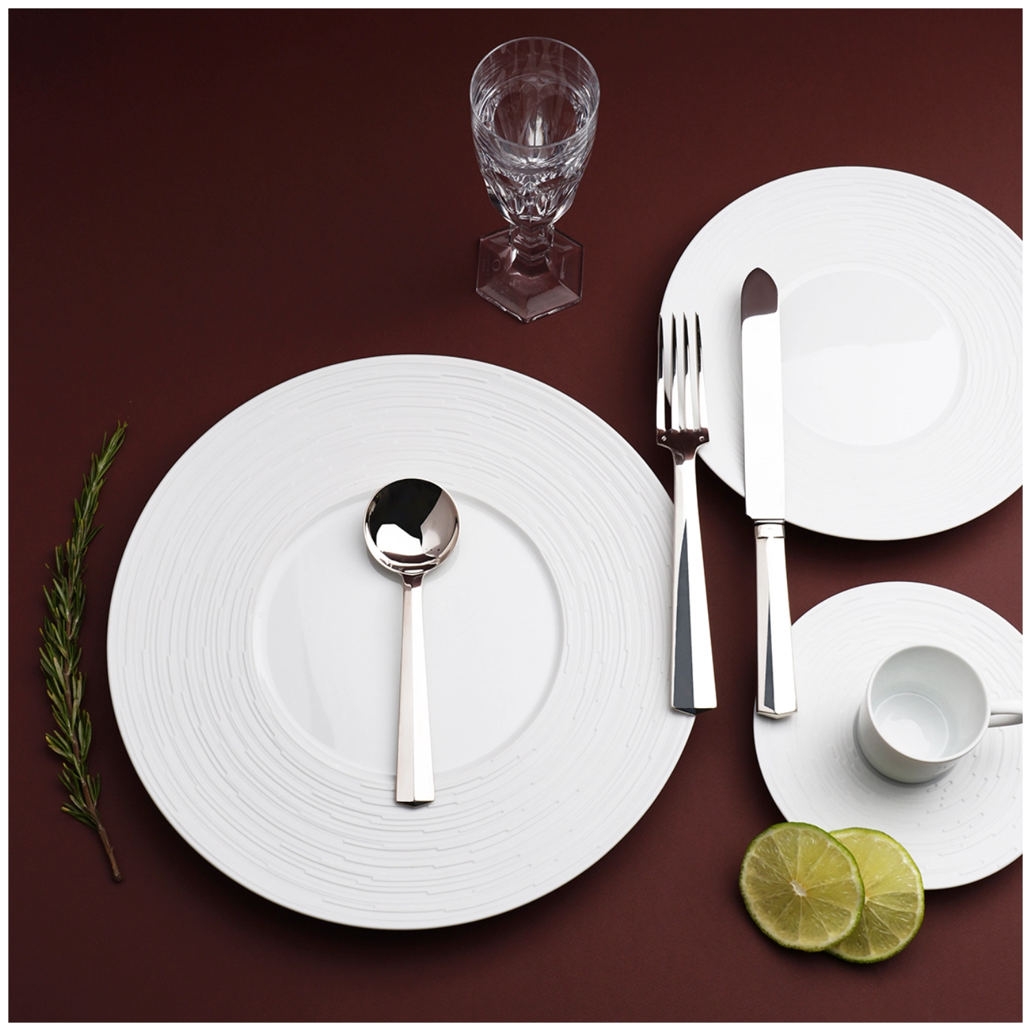 assiette labyrinthe plate