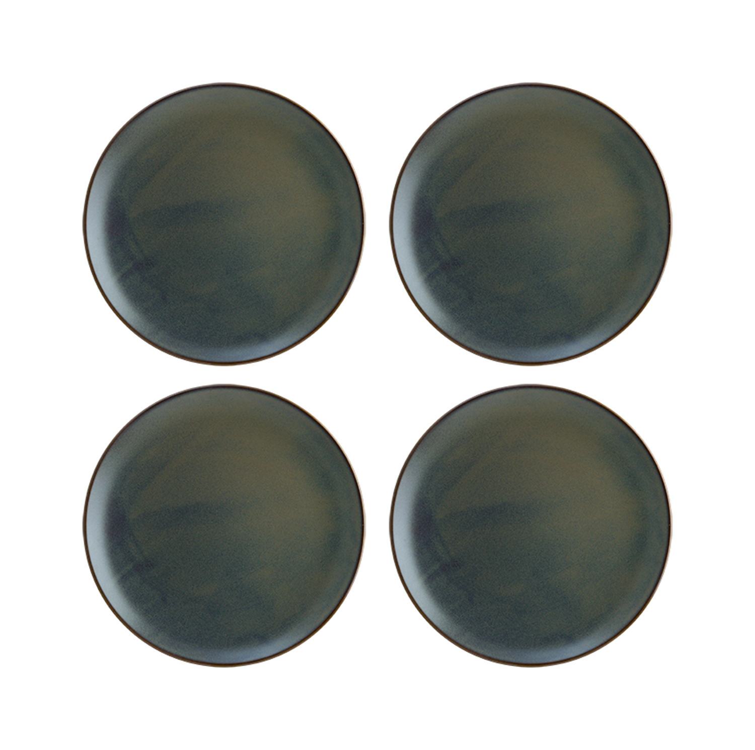 Set de 4 assiettes plates Gloire Gourmet D27cm Aligro