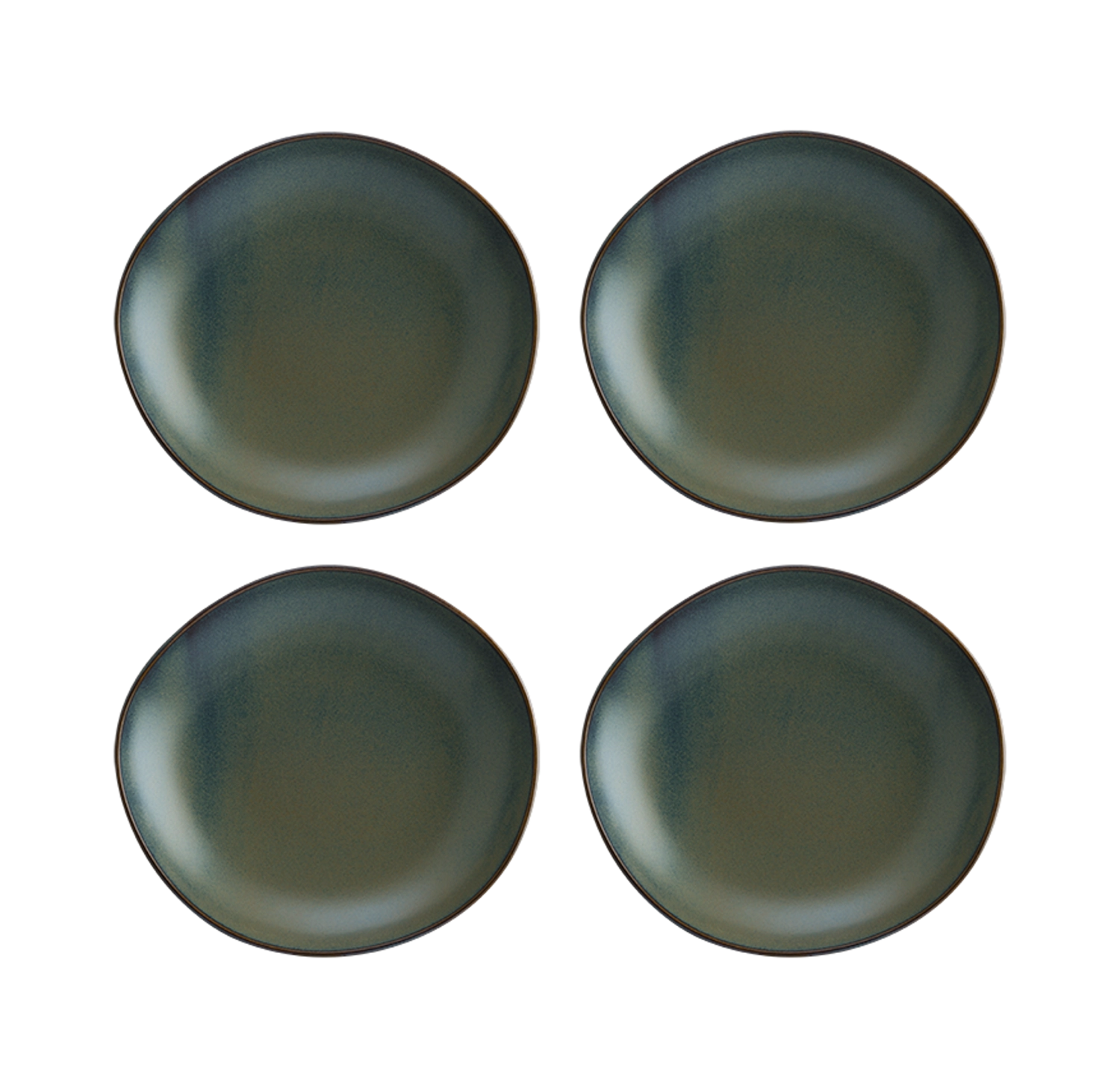 Set de 4 assiettes creuses Gloire Vago D26cm 1l Aligro