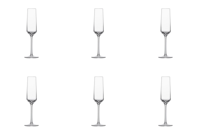 6er Set Belfesta Pure 7 Sektglas