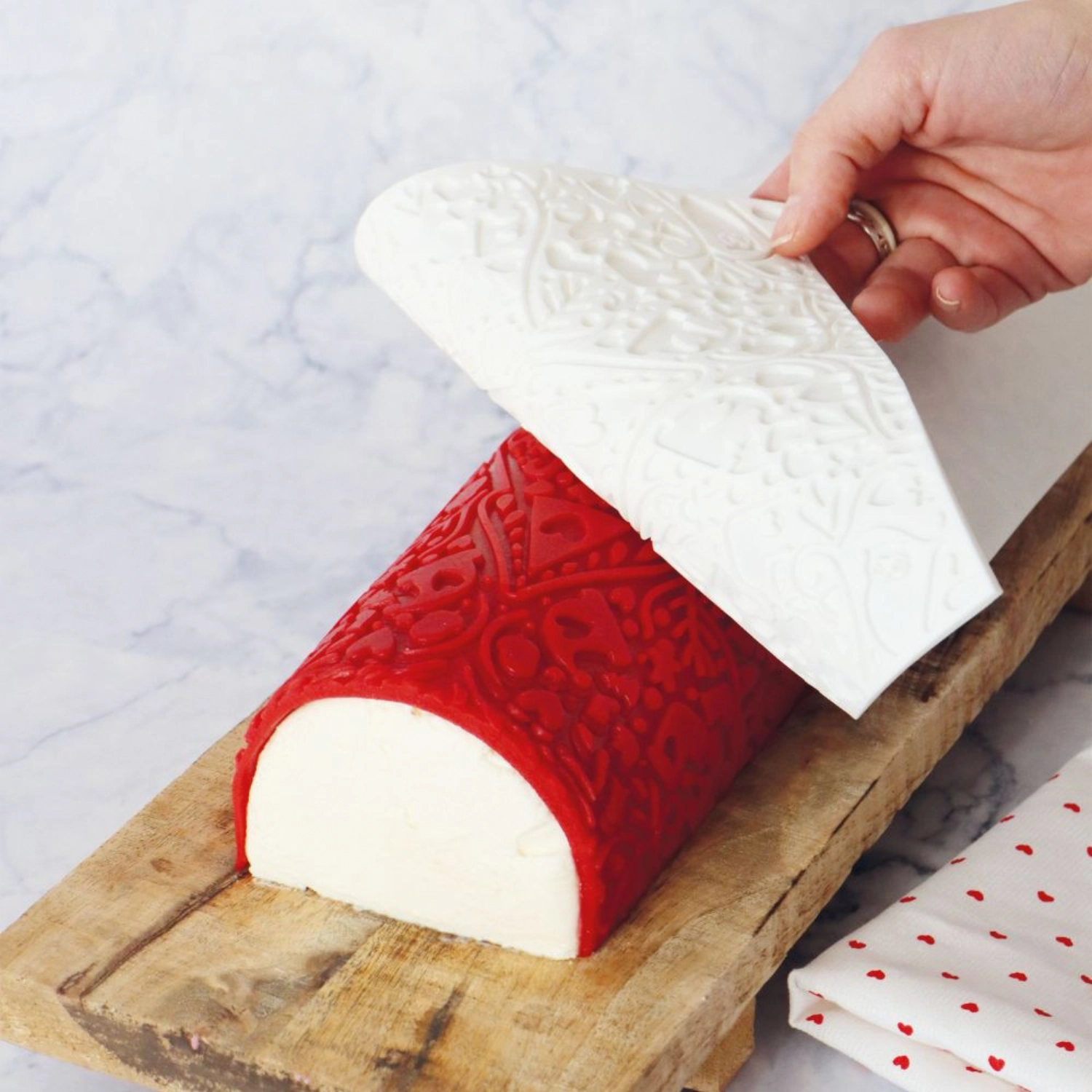 Silikonmatte für Rouladen Weihnachten 40x30cm