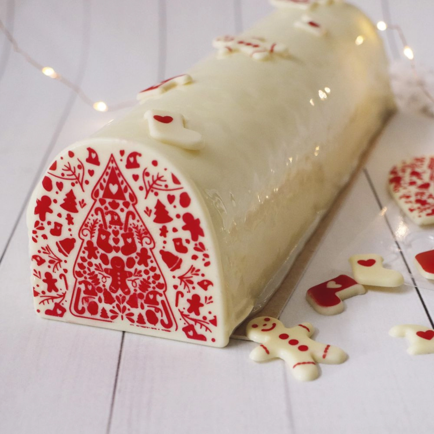 Rouladen Endkappe Weihnachten Schokogeschmack