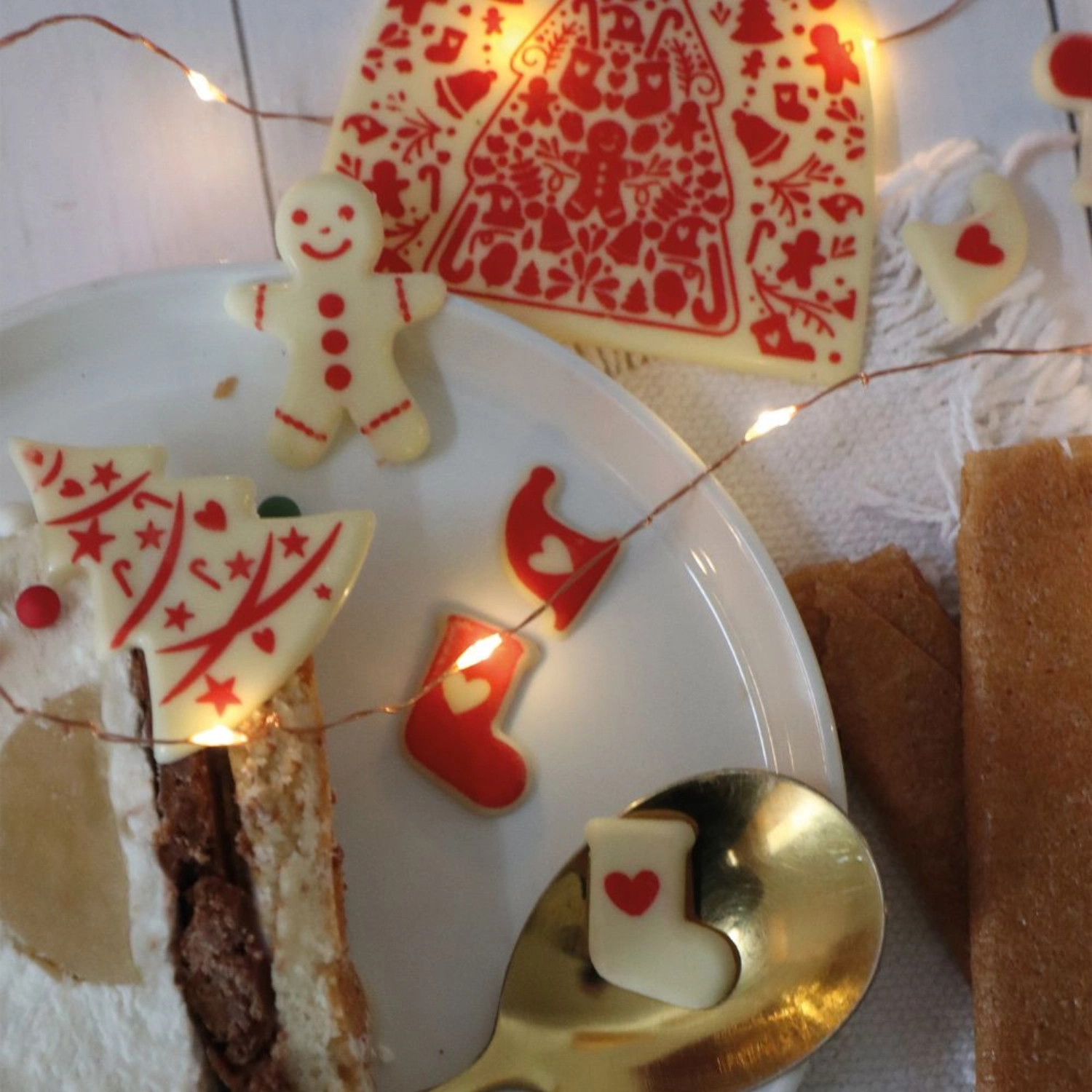 Rouladen Endkappe Weihnachten Schokogeschmack