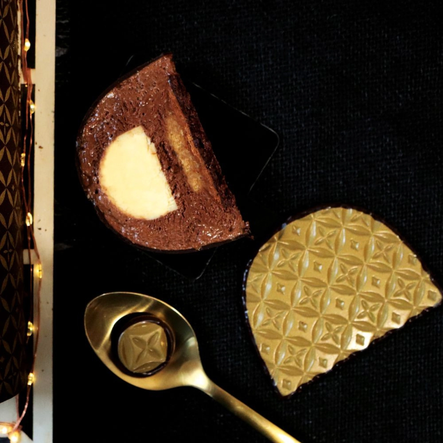 Rouladen Endkappe Couture Schokogeschmack