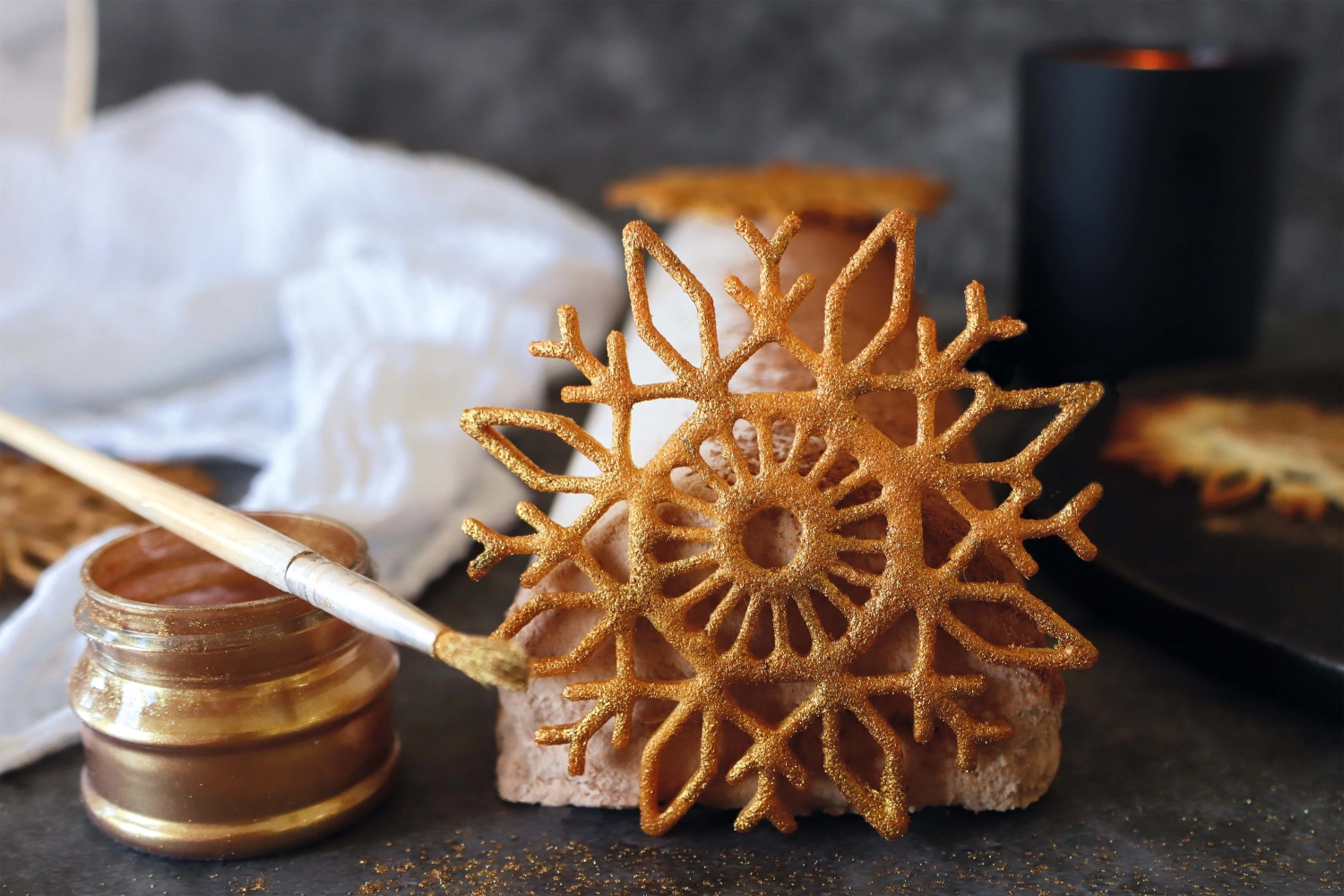 Poudre colorante cacao velouté scintillant