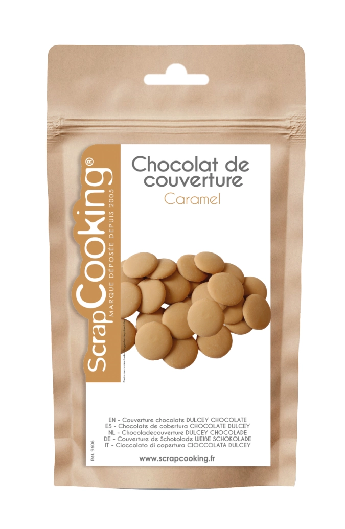Gouttes de chocolat au caramel