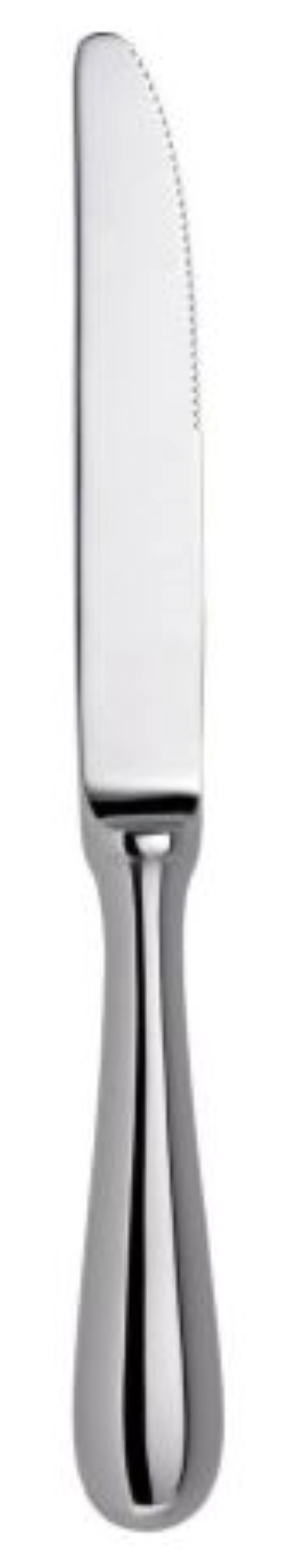 Baguette Couteau de table manche creux argenté