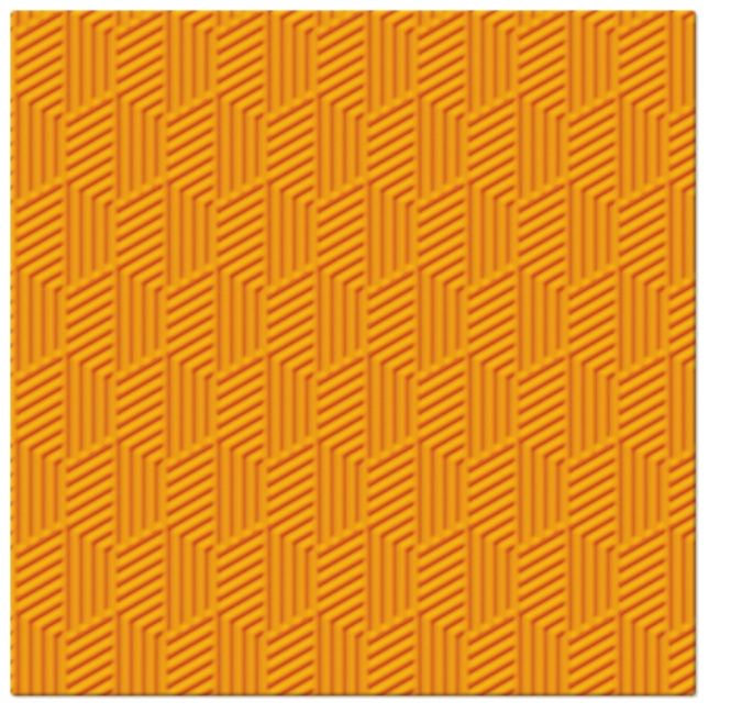 Servietten Lunch 20x Inspiration Orange 33x33cm