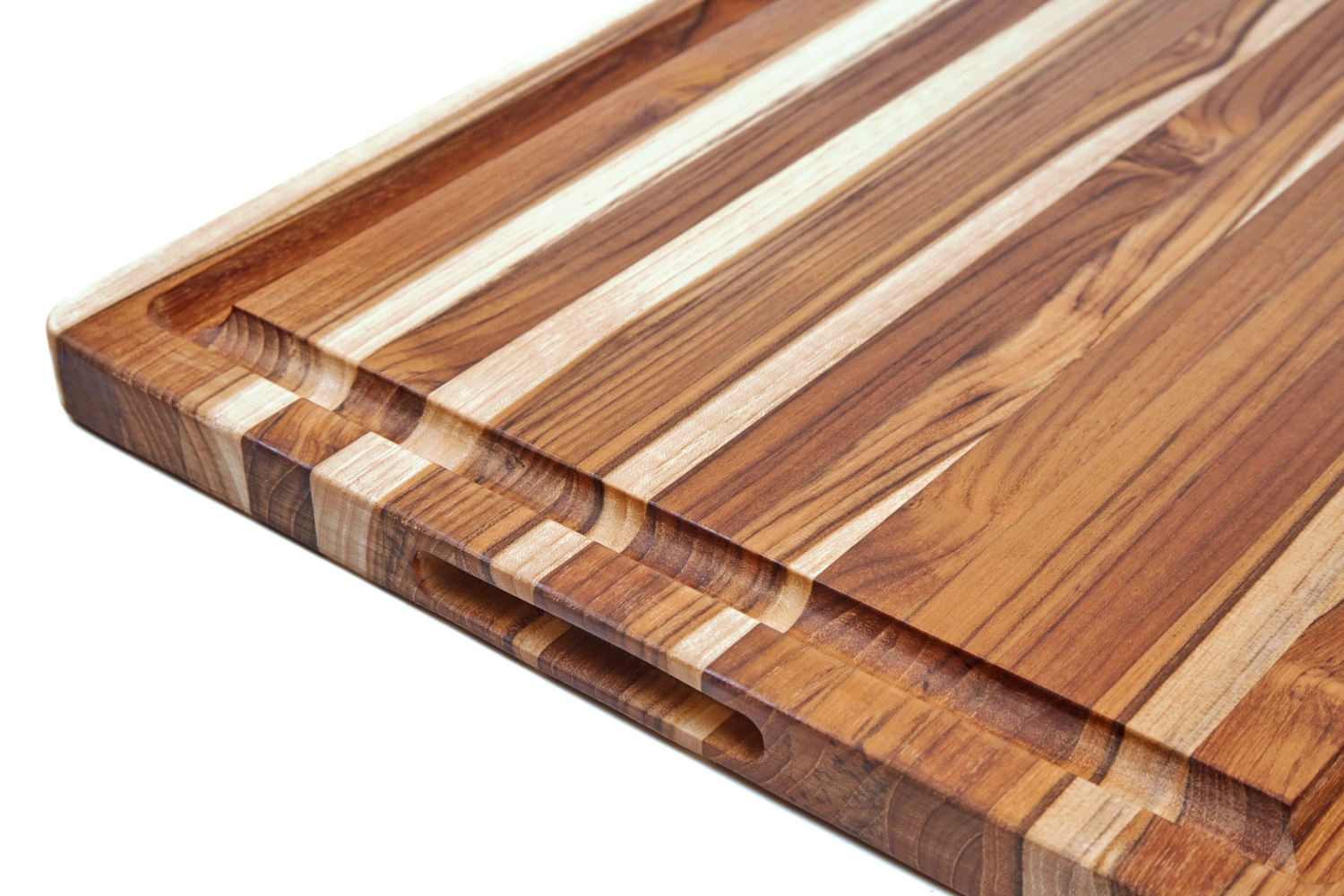 Scandi Servierbrett Grill mit tiefer Saftrille