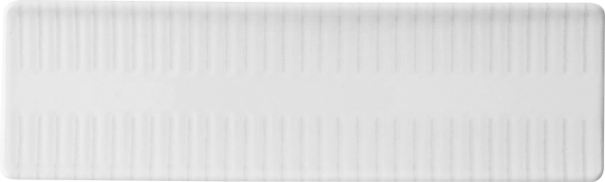 Era Grey Assiette rectangulaire