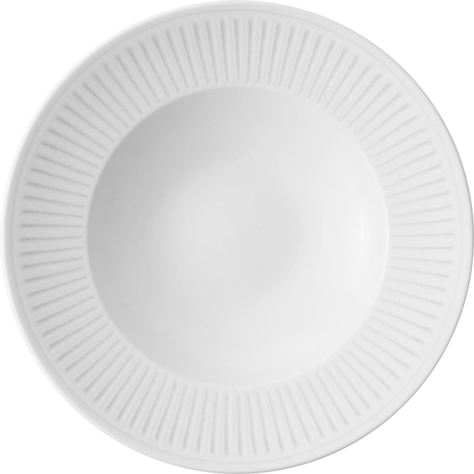 Era Grey assiette creuse drapeau