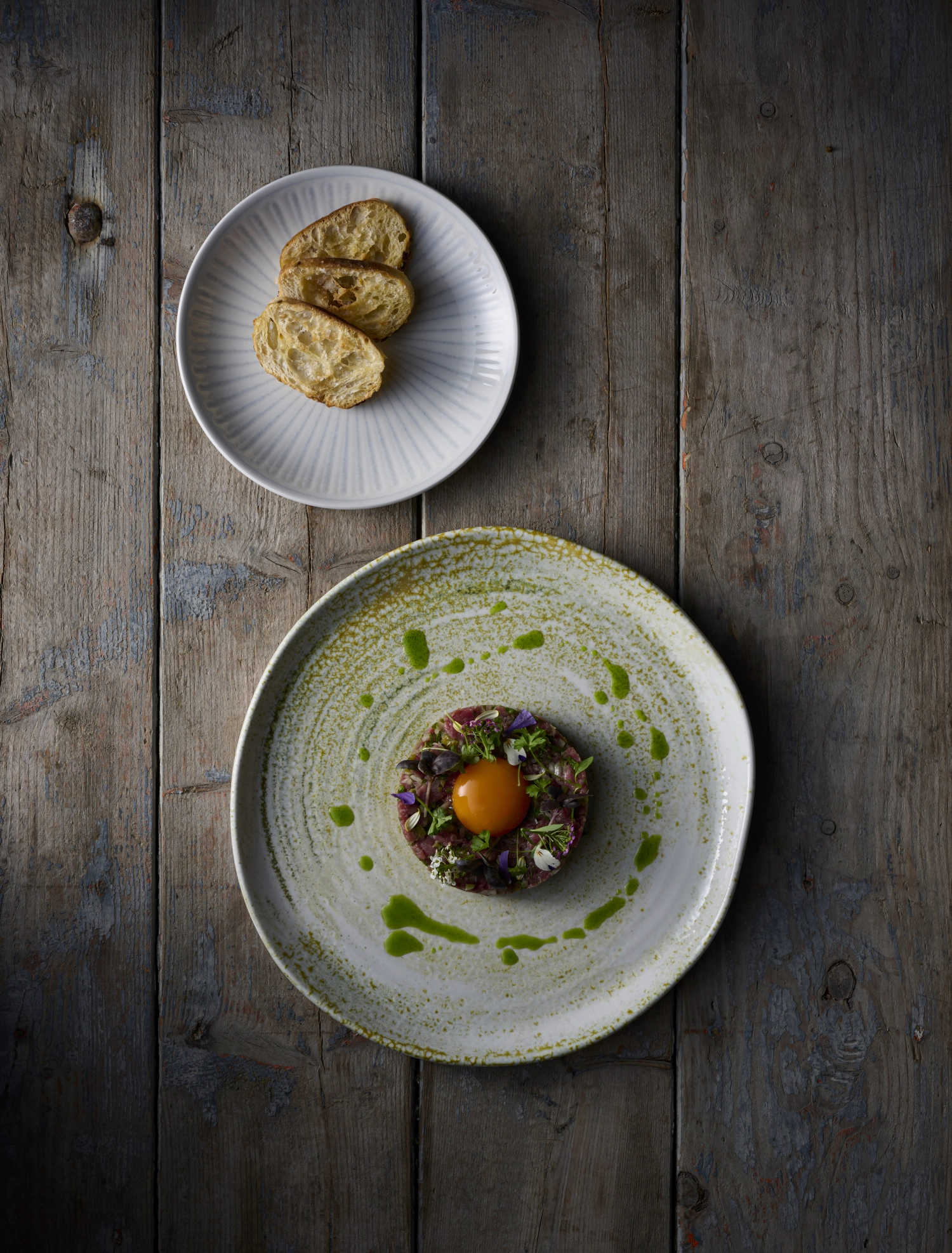 Evisage Erosion Sand Natural Assiette plate