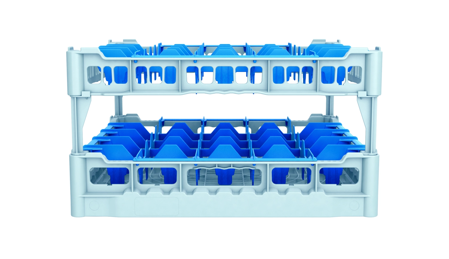 Korbsystem 500x500 Gläserkorb PH 5x5/245 mm