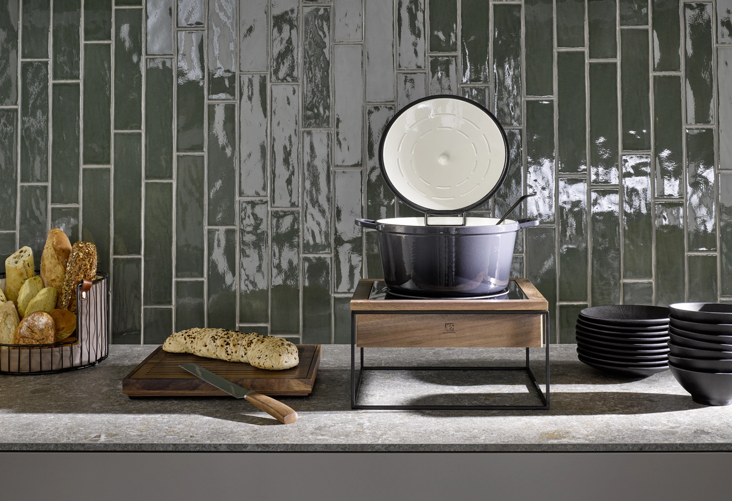 Cocotte avec couvercle