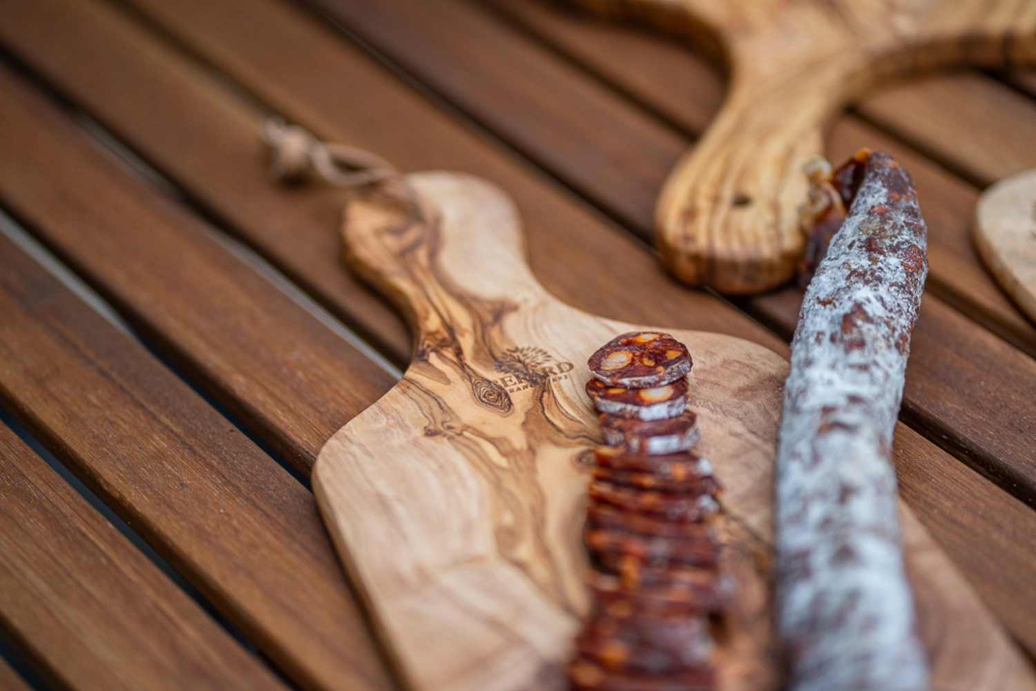 Schneidebrett mit Griff