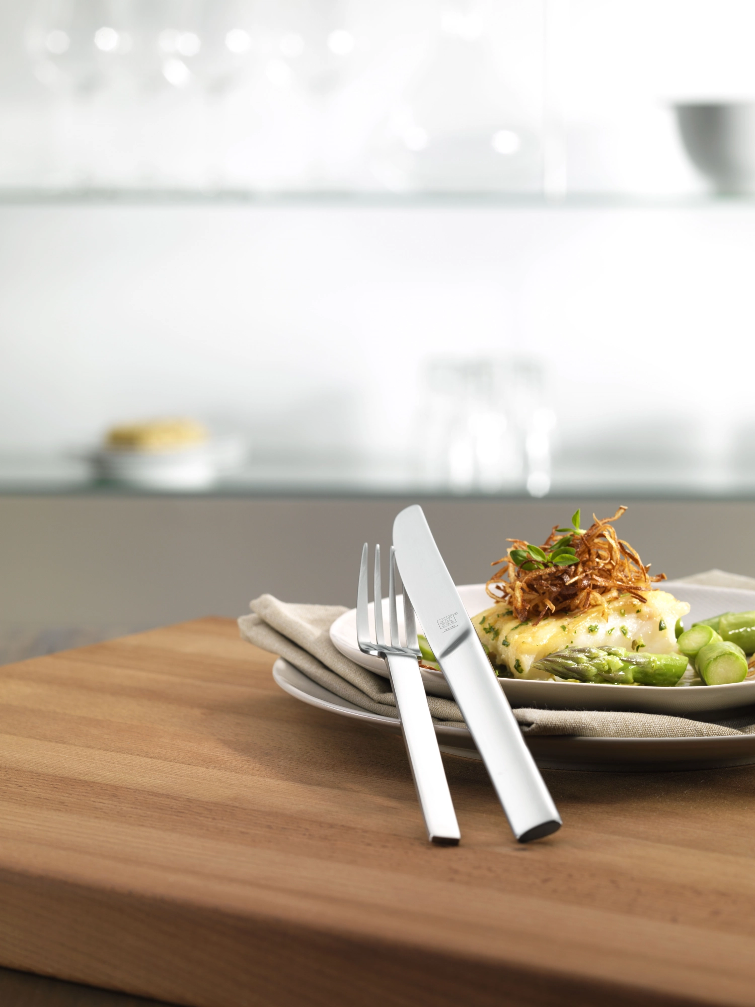 60tlg. Minimale Menübesteck poliert