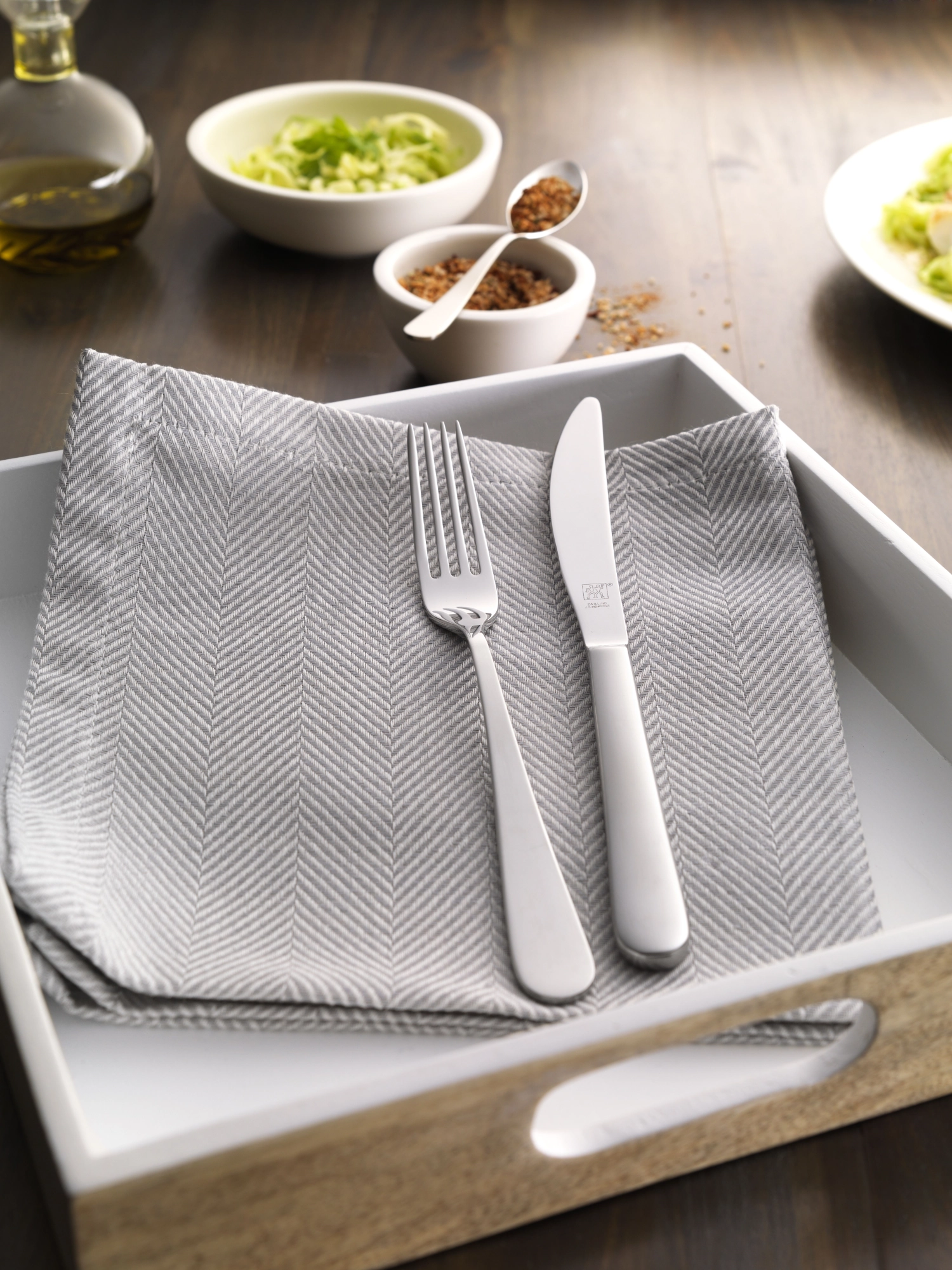 68tlg. Greenwich Menübesteck matt/poliert