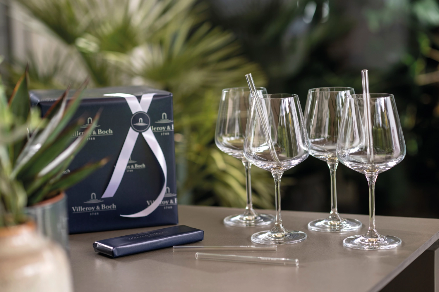 Set de 4 verres à vin rouge Ovid