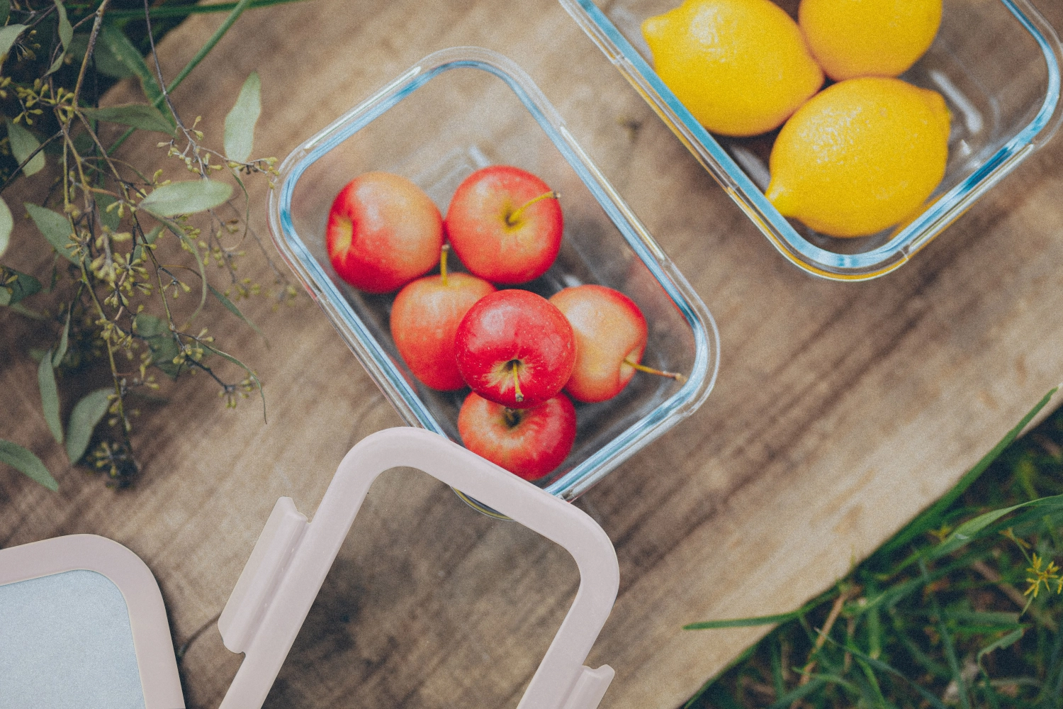 Set de 3 boîtes à provisions sous vide