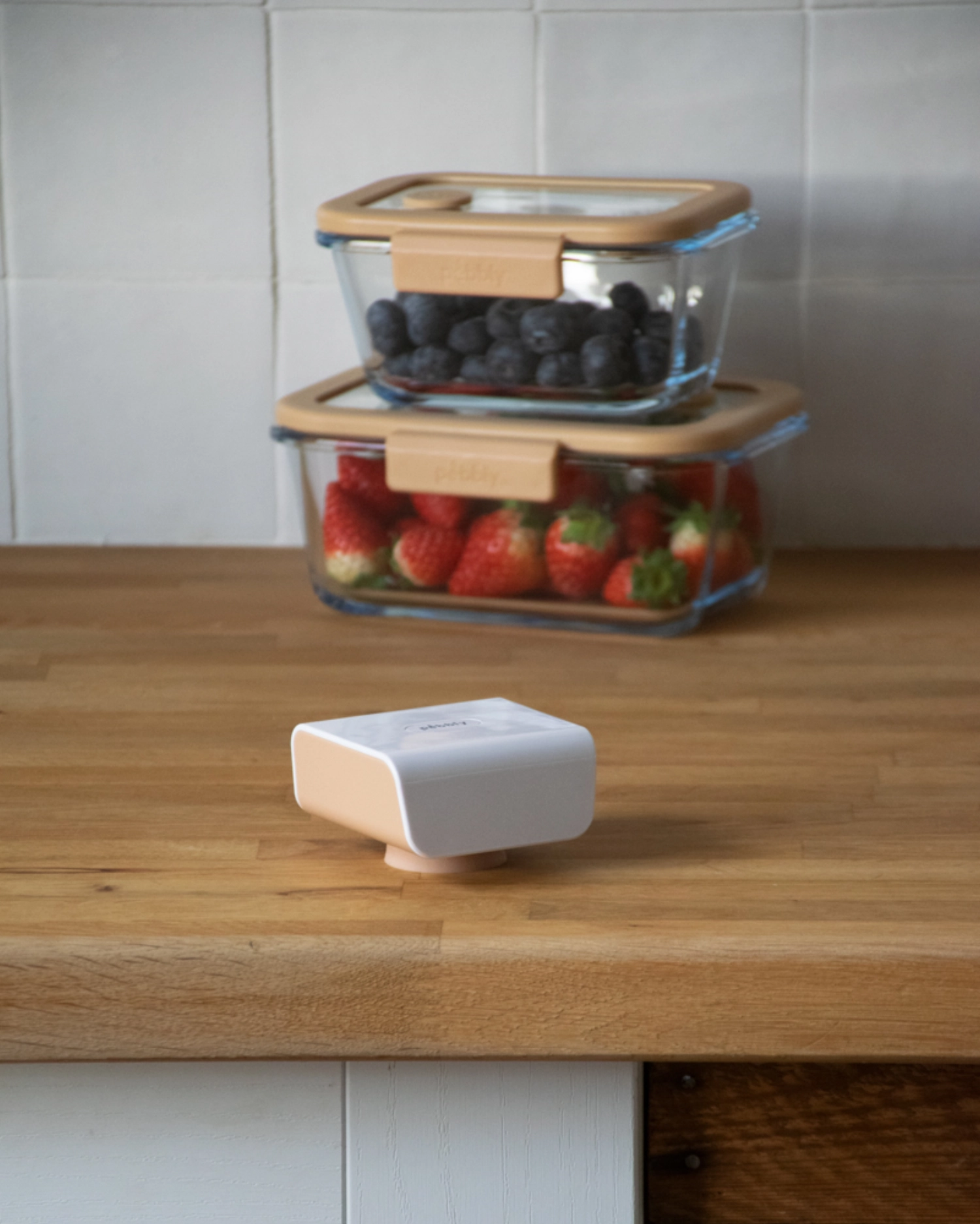 Set de 3 boîtes à provisions sous vide