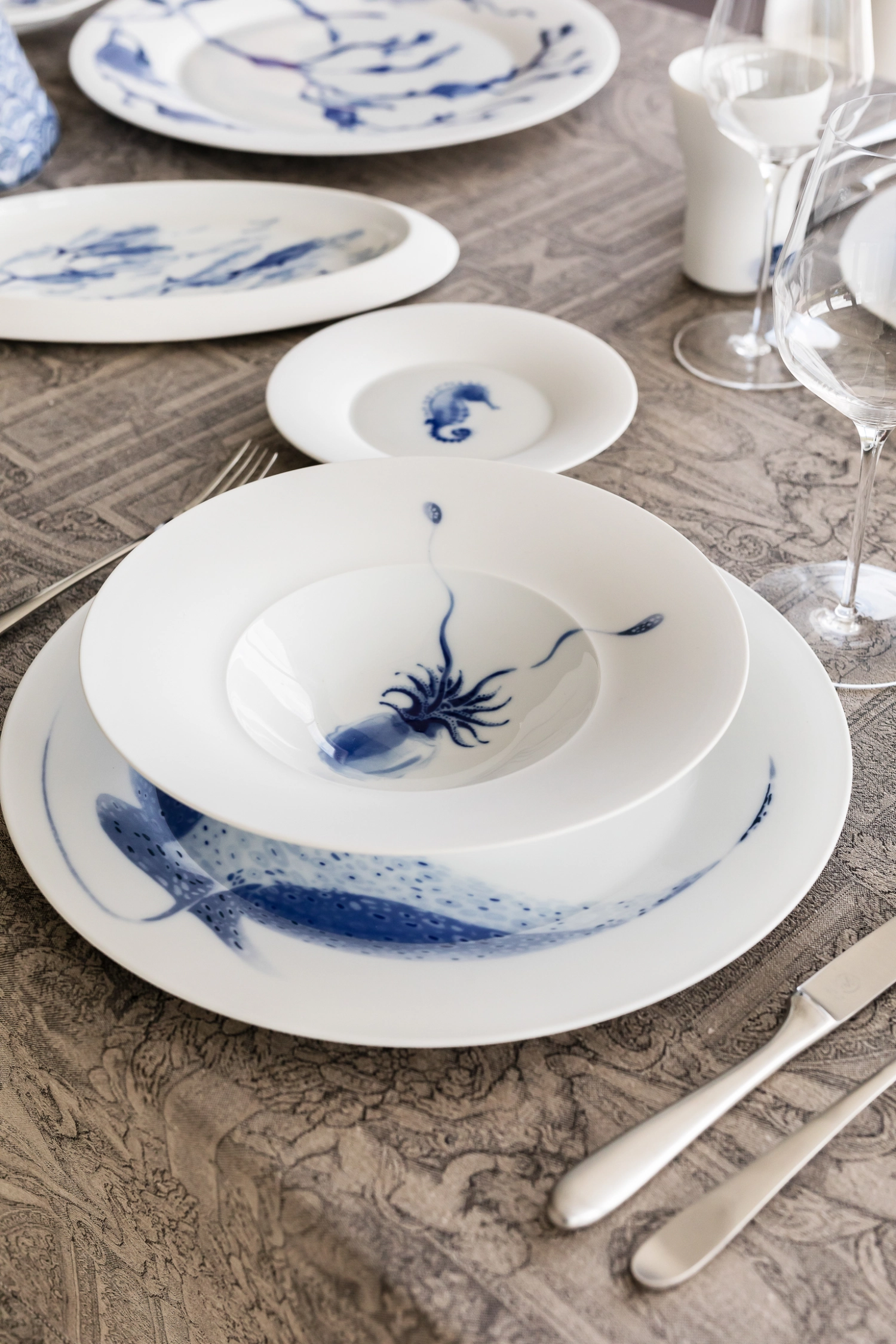 Assiette plate Ocean