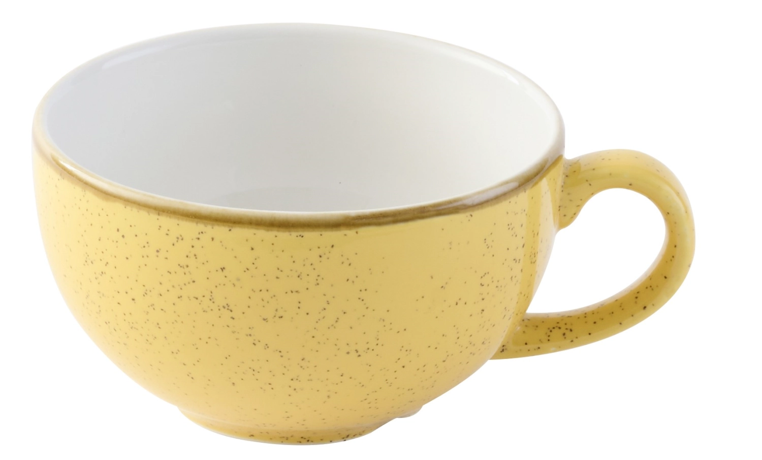 Stonecast Mustard Cappuccino Tasse