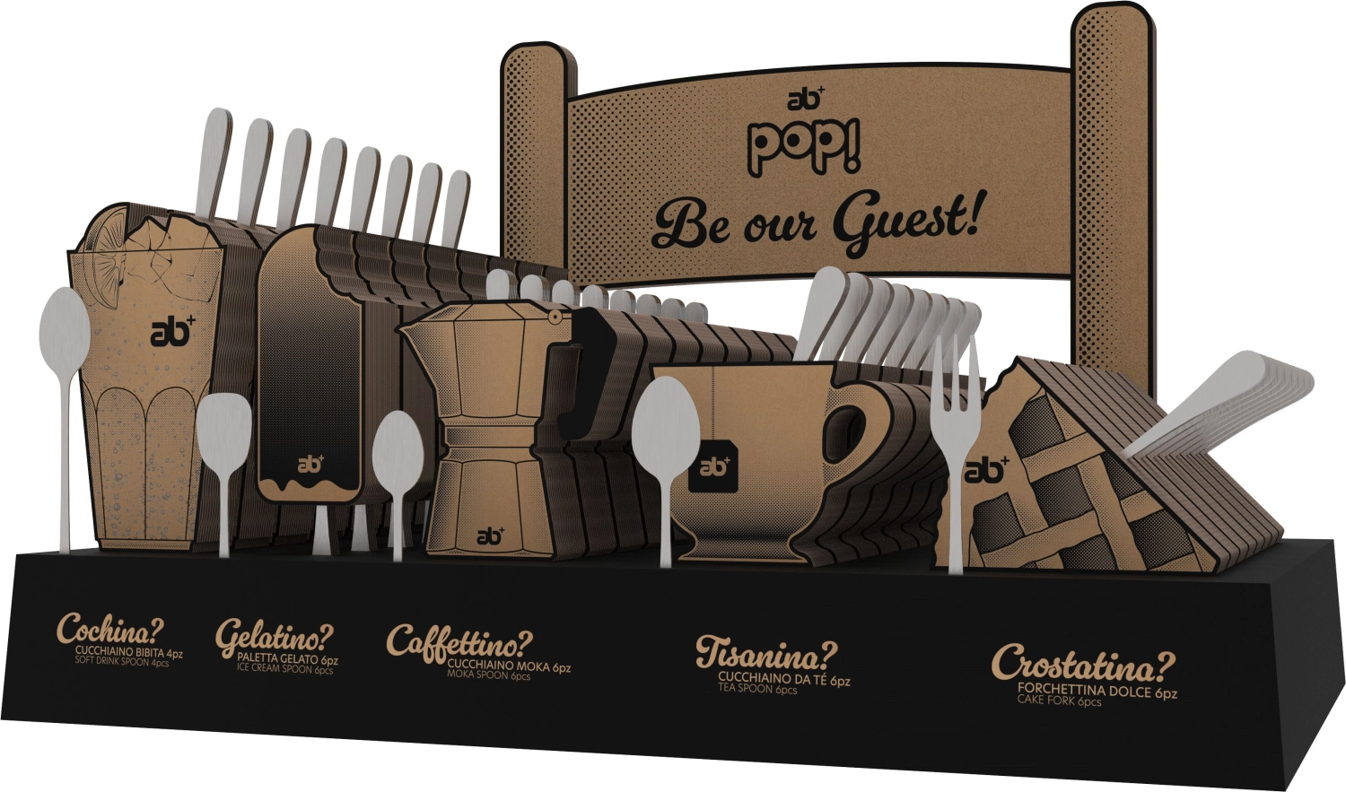 POP Display Be our Guest