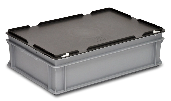 Bac gerbable RAKO avec couvercle à charnière