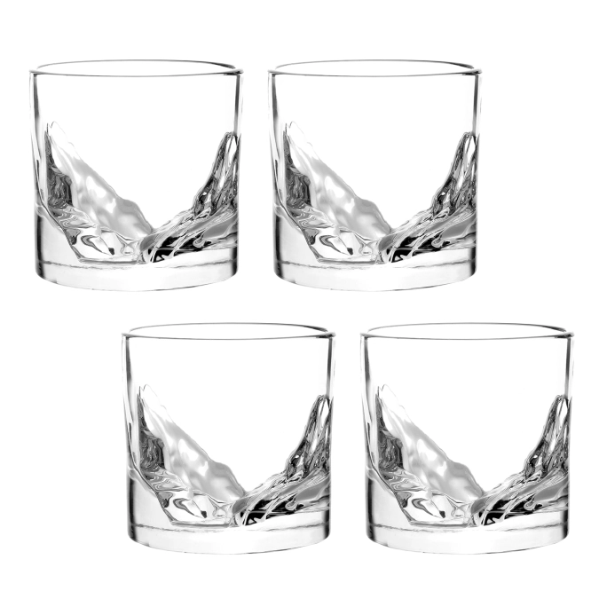 Lot de 4 verres à whisky Grand Canyon