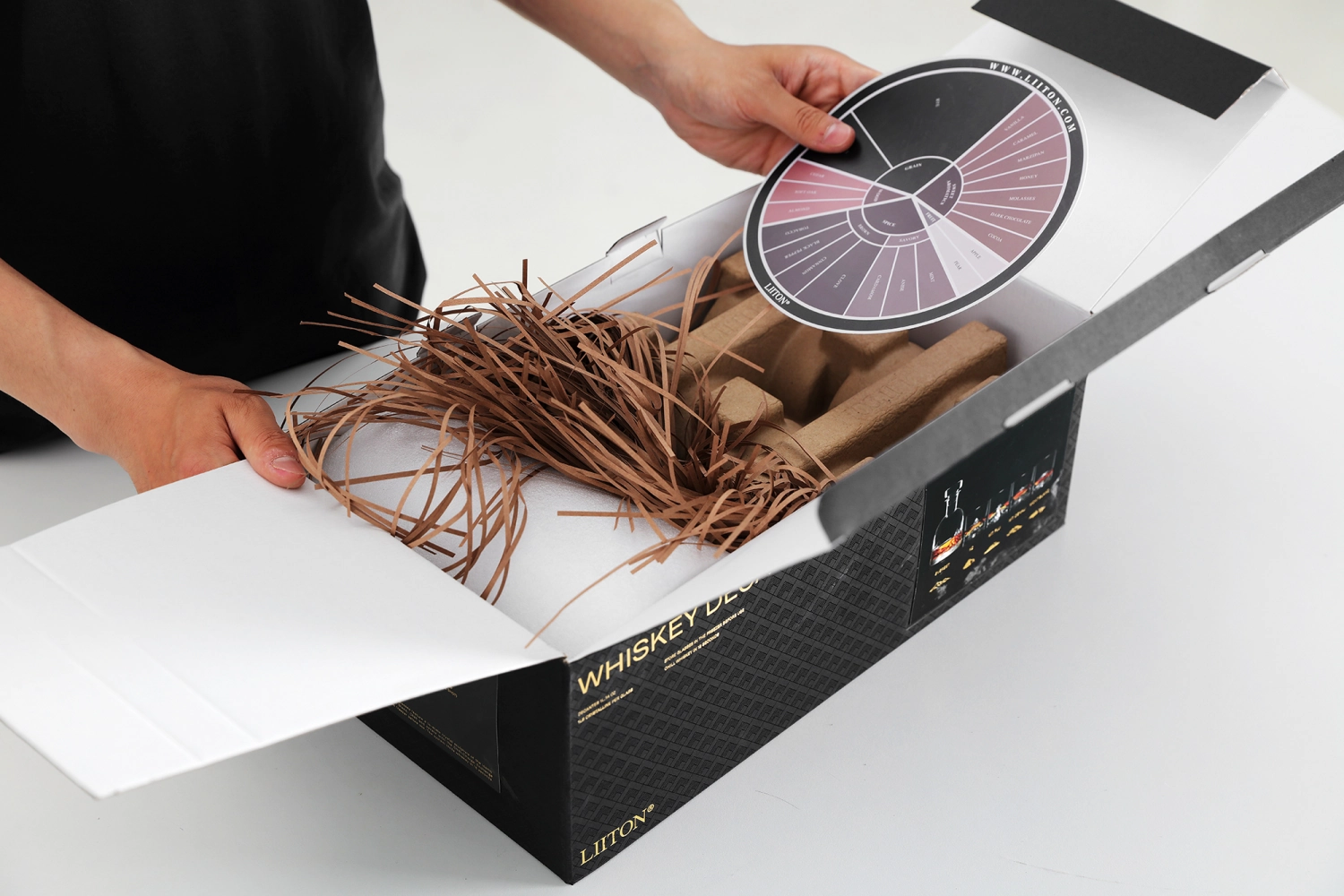 Set de 5 verres à whisky The Peaks