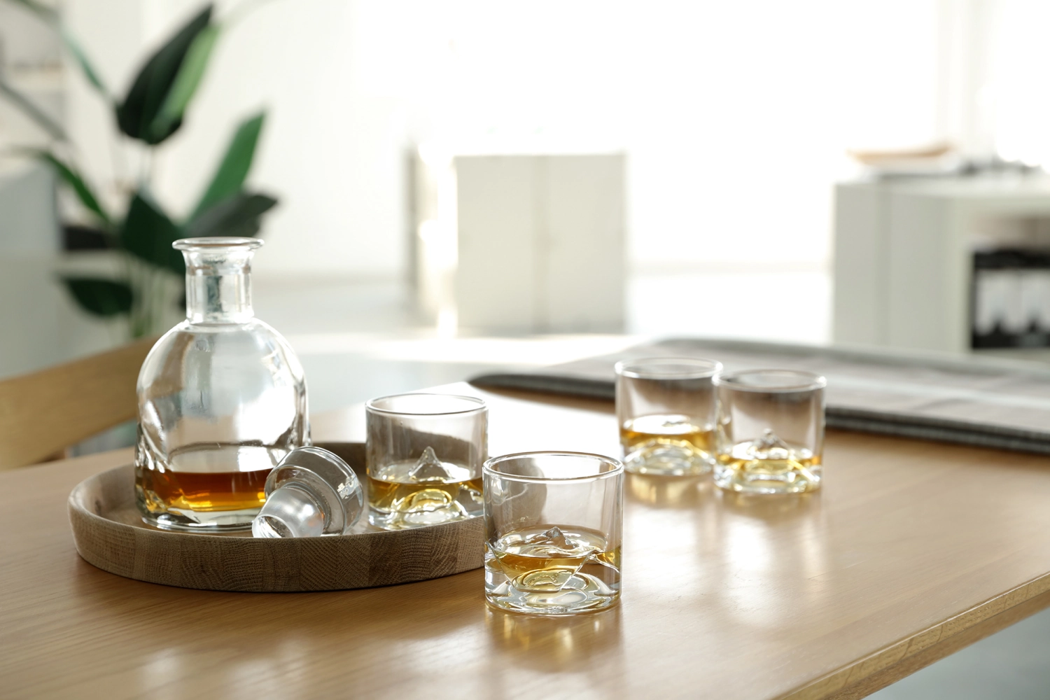 Set de 5 verres à whisky The Peaks