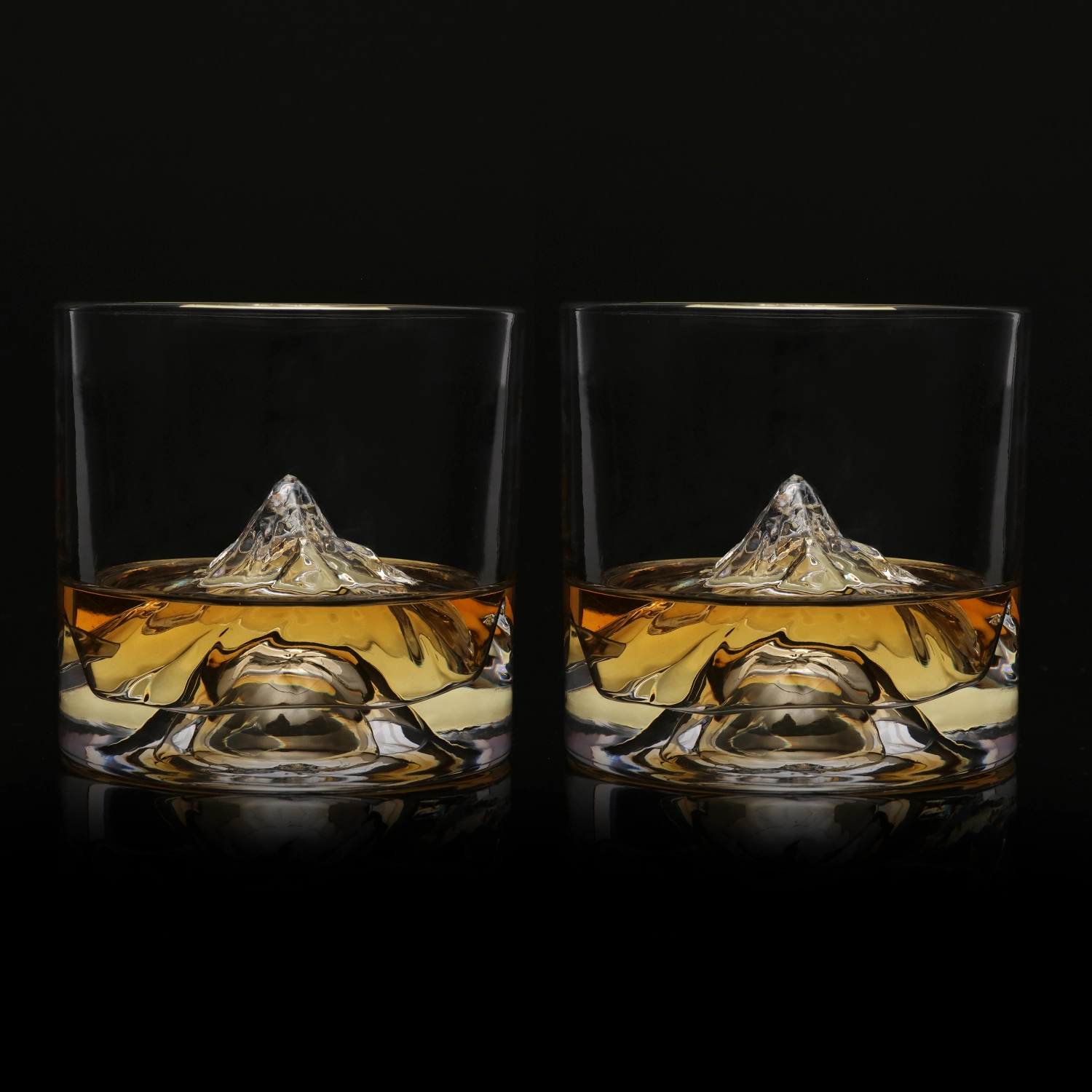 Lot de 2 verres à whisky K2