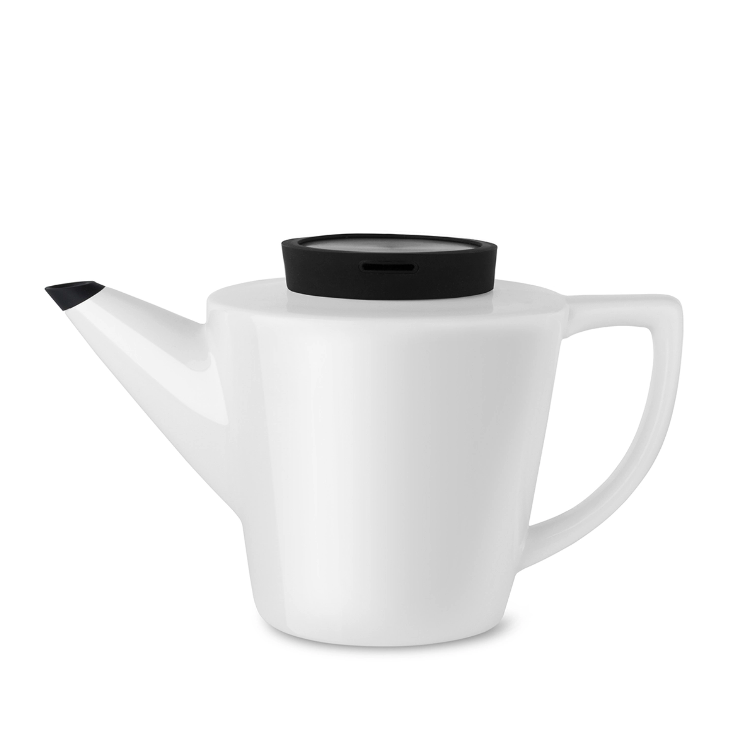 Infusion Teekrug Porzellan schwarz