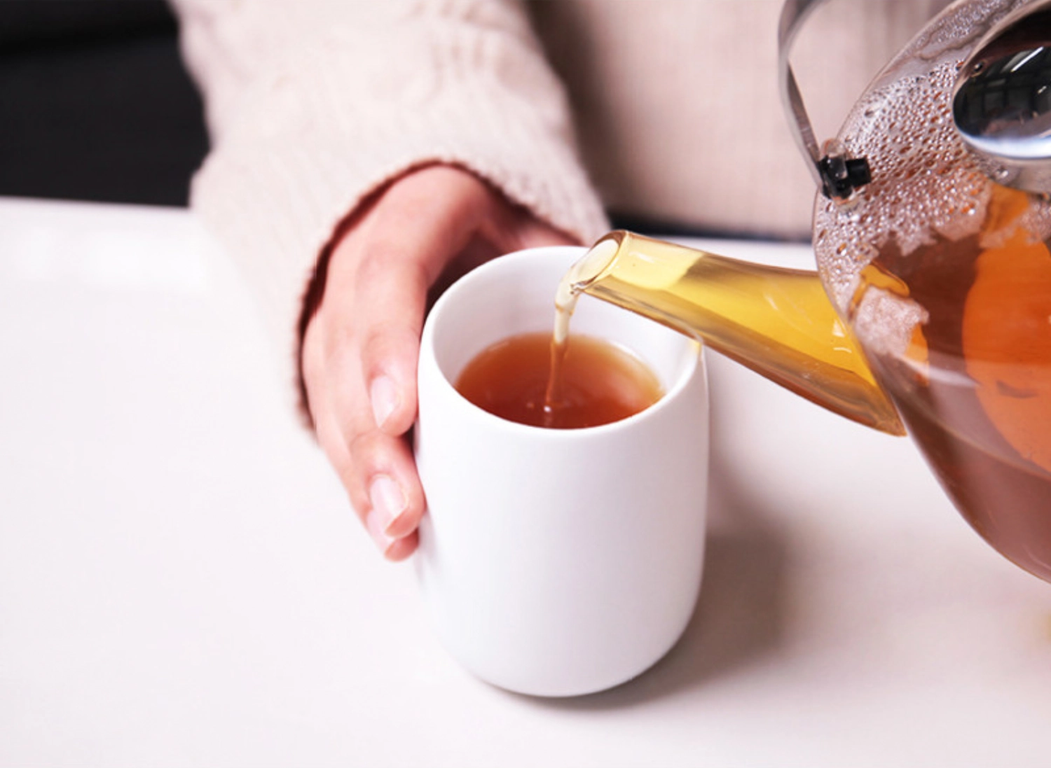 Set de 2 tasses à thé Nicola double paroi