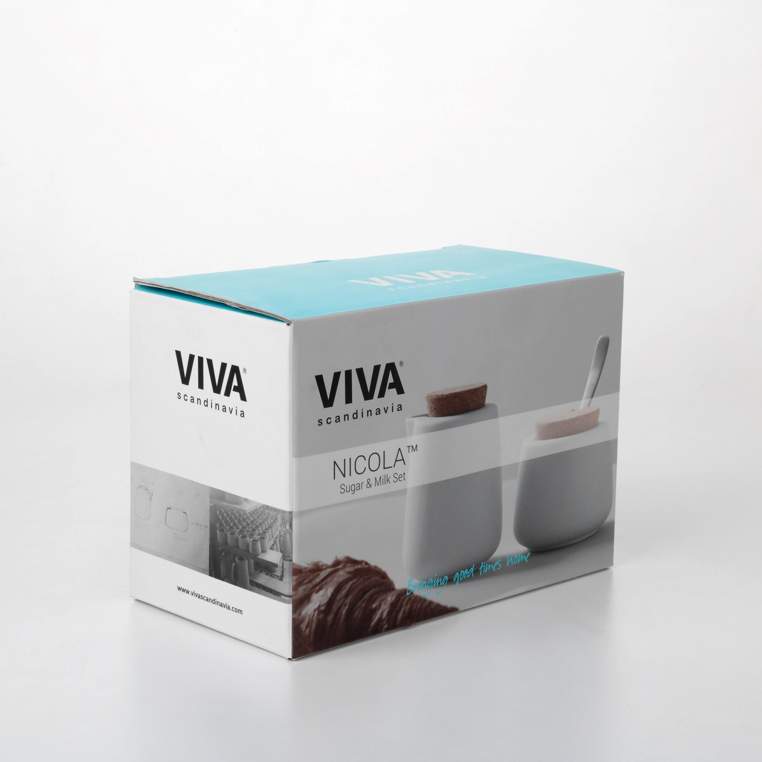 Set 2 pièces Nicola lait et sucre