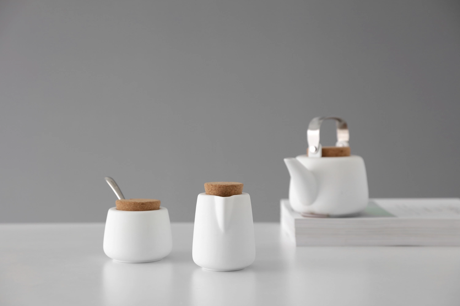 Set 2 pièces Nicola lait et sucre