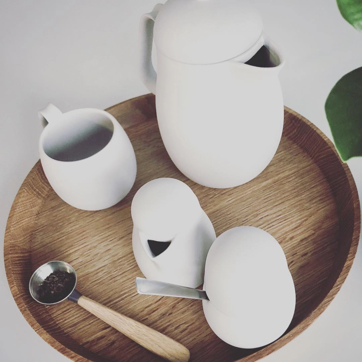 3er Set Nina Teekrug mit Milch und Zucker