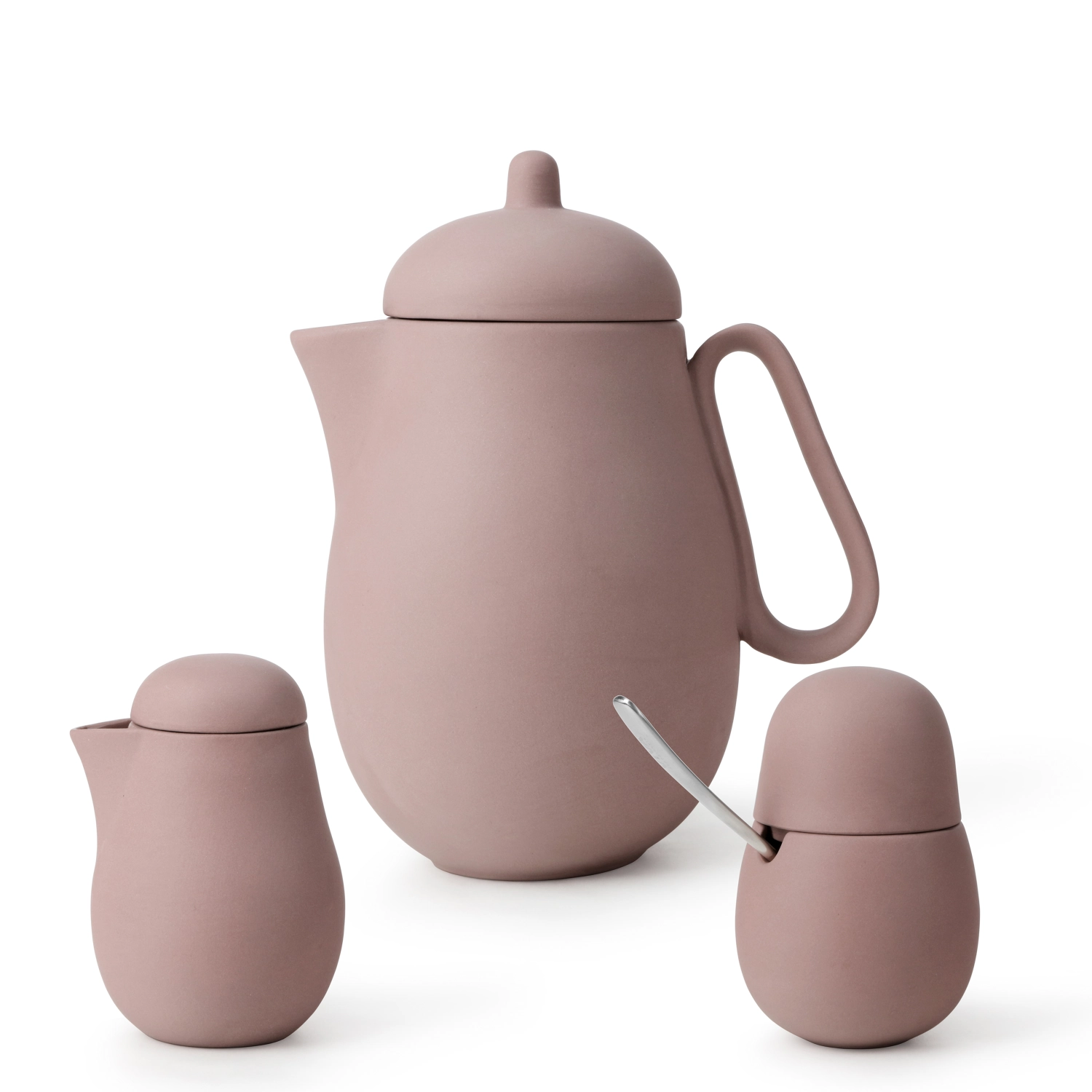 3er Set Nina Teekrug mit Milch und Zucker