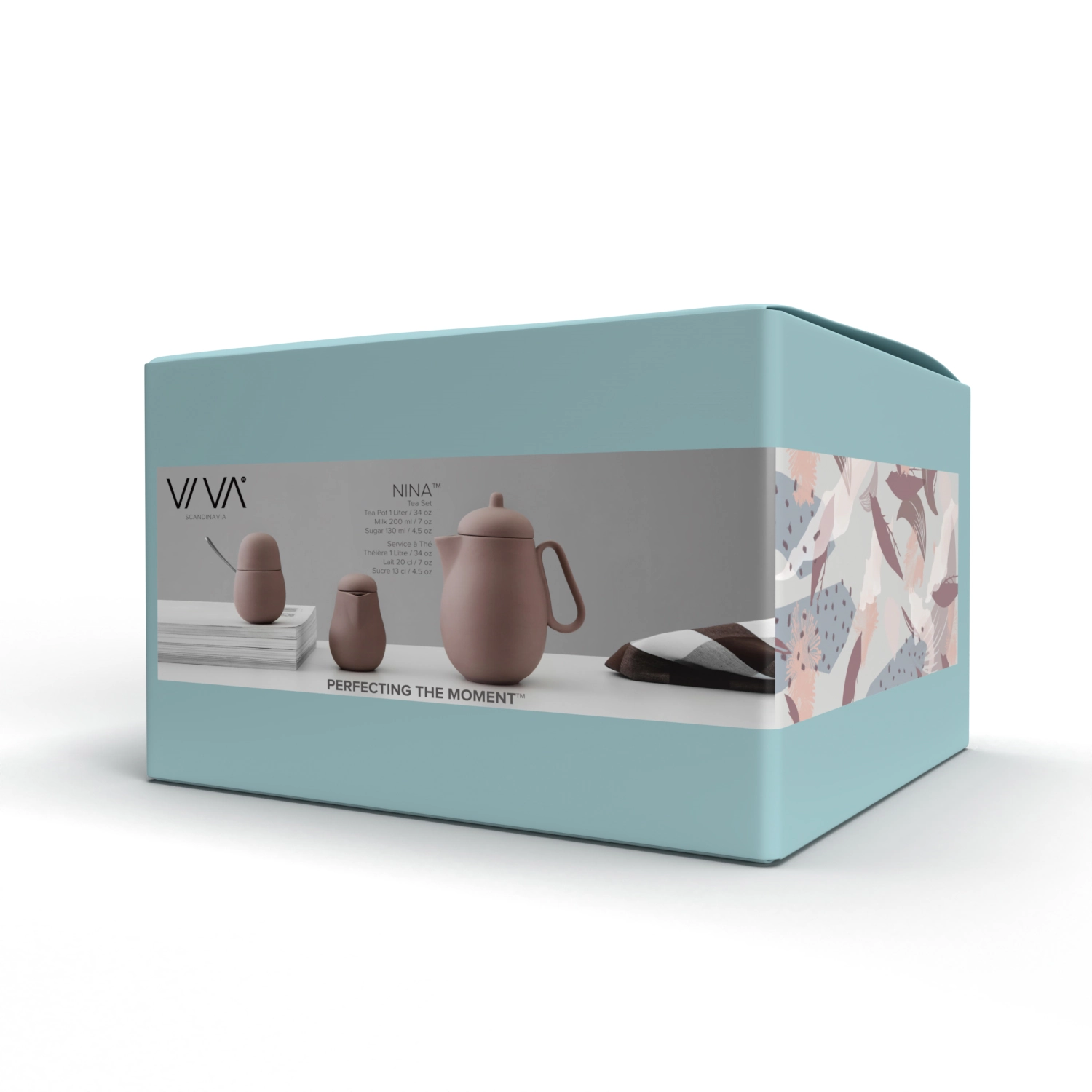 3er Set Nina Teekrug mit Milch und Zucker