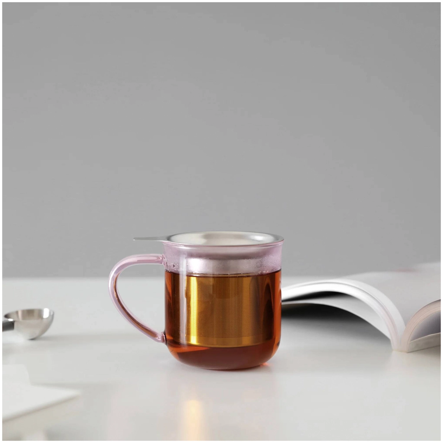 Minima Teesieb mit Metalldeckel