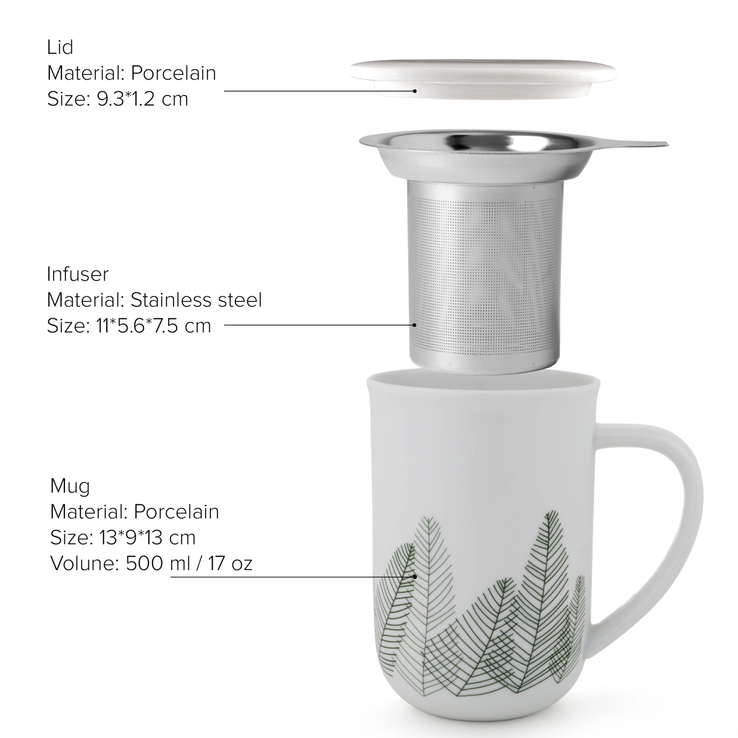 Minima Balanced Teetasse Winter