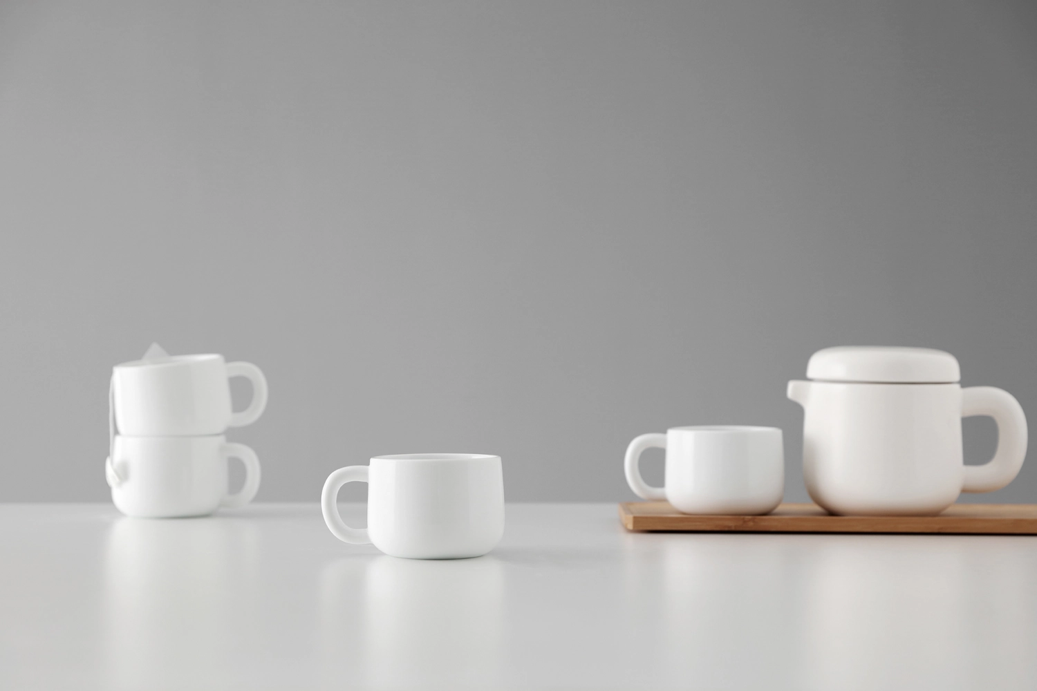 Set de 4 tasses à thé Isabella