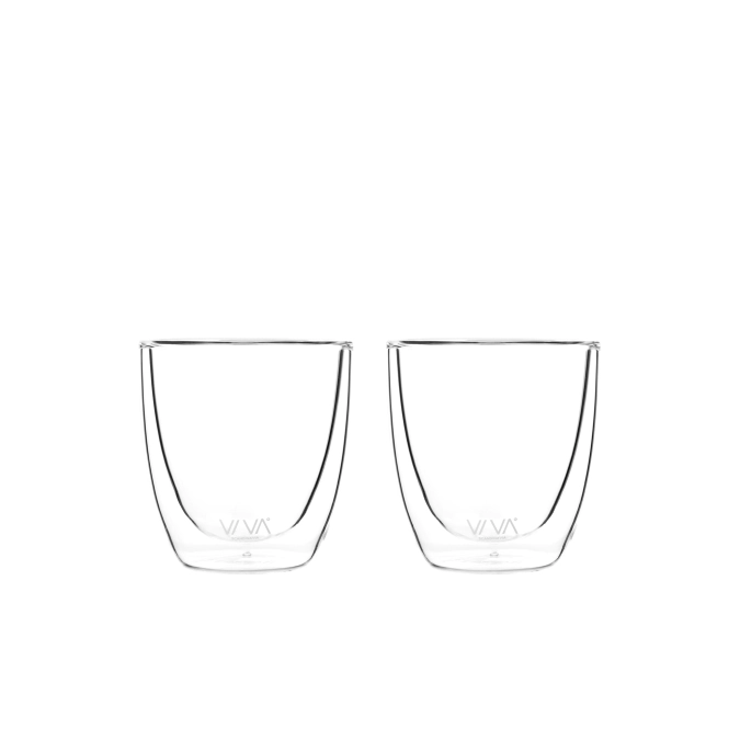 Lot de 2 tasses Lauren double paroi S